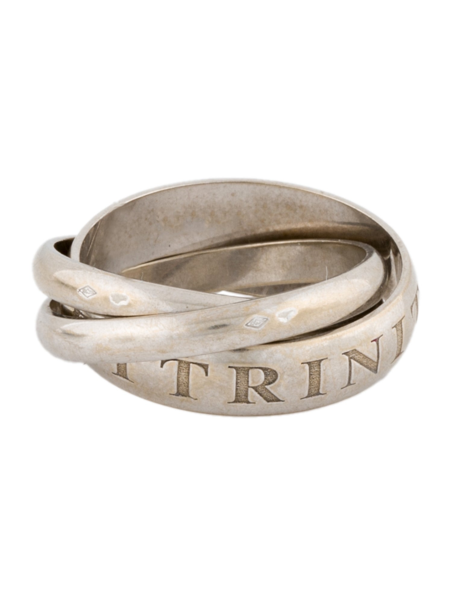 Cartier Vintage Or Amour Et Trinity Ring