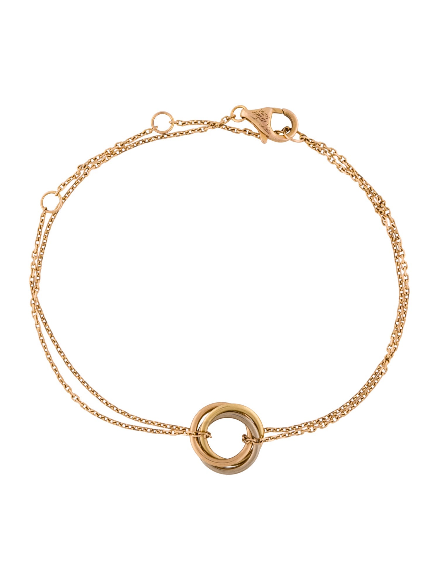 Cartier Trinity Bracelet, on Chain