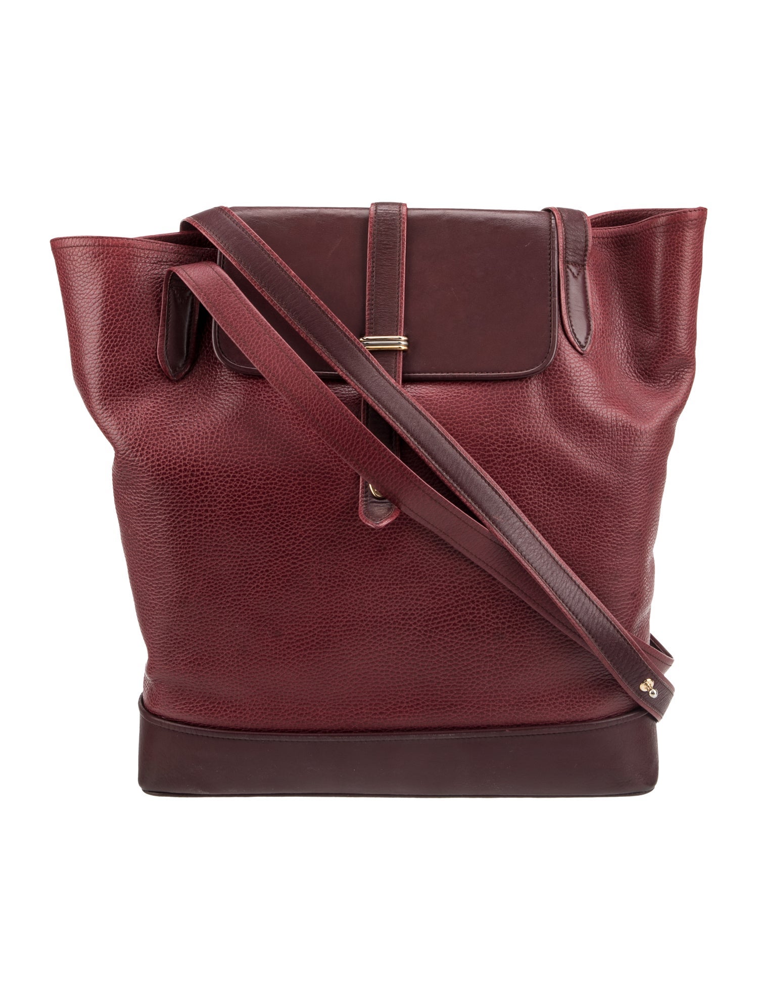 Cartier Leather Messenger Bag