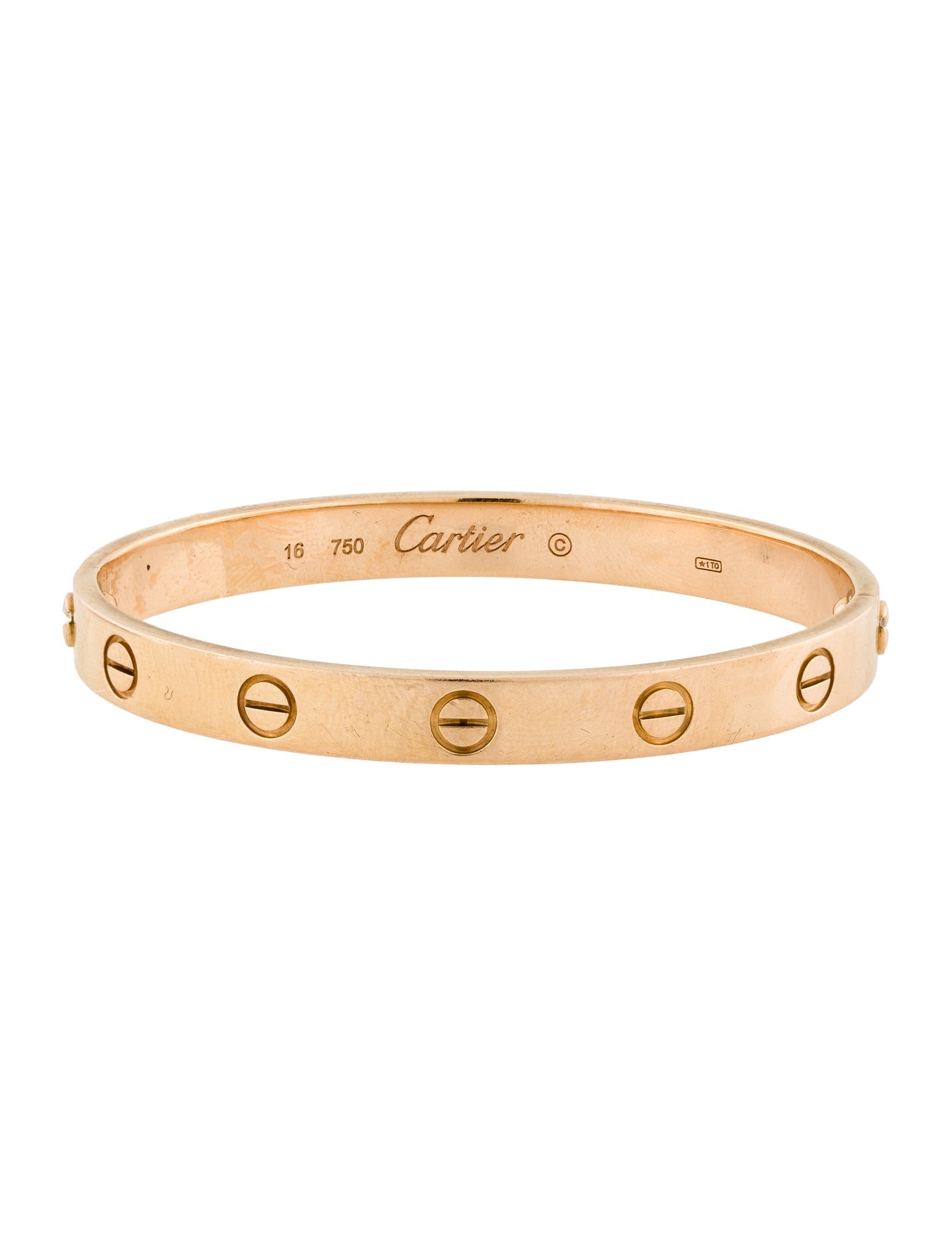 Cartier LOVE Bracelet, Classic Model