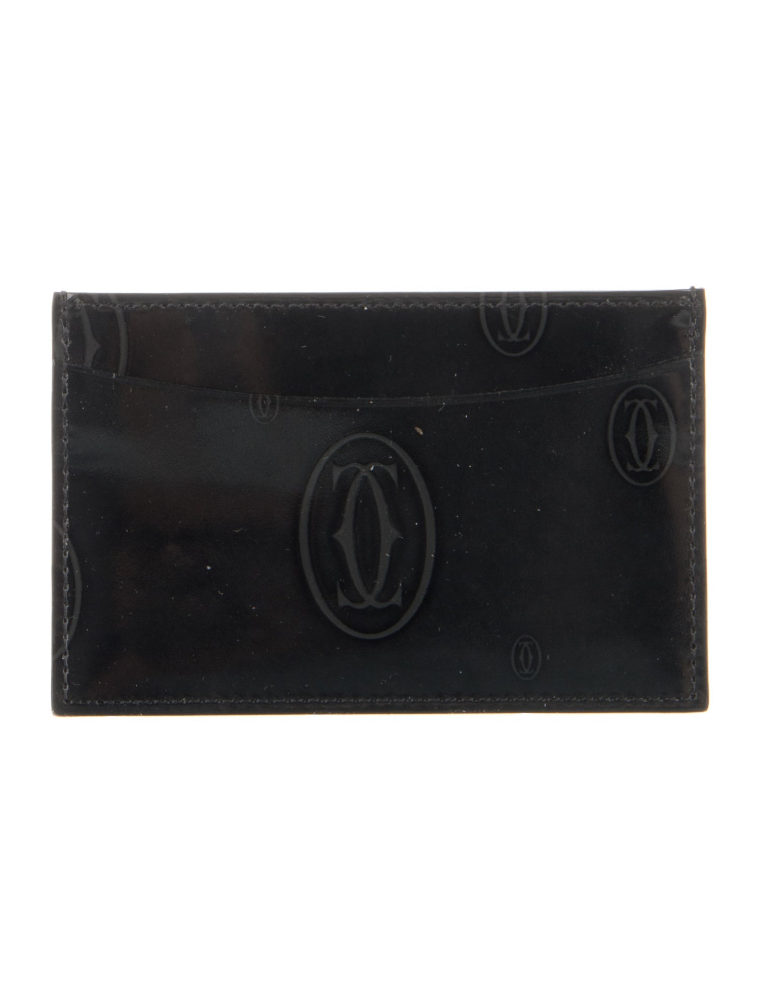 Cartier Patent Leather Card Holder