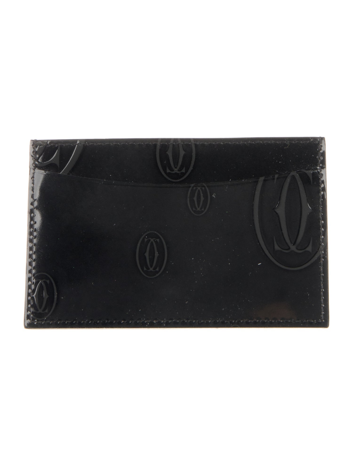Cartier Patent Leather Card Holder