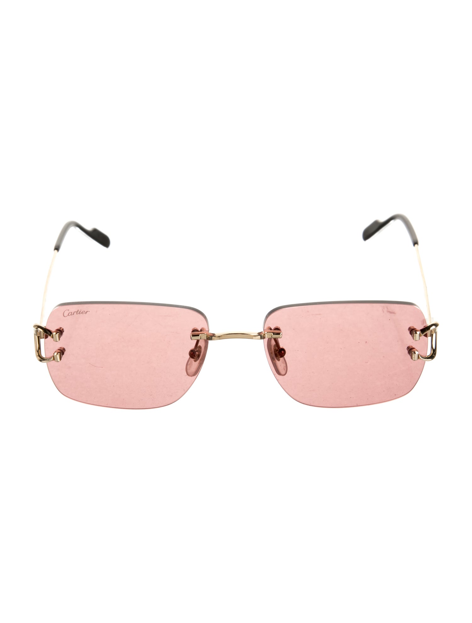 Cartier Square Tinted Sunglasses