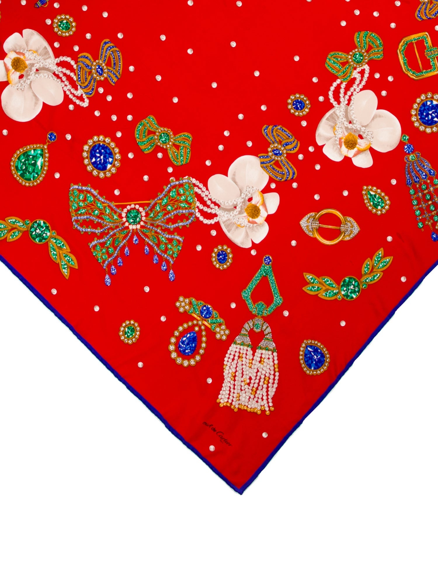 Cartier Silk Printed Scarf