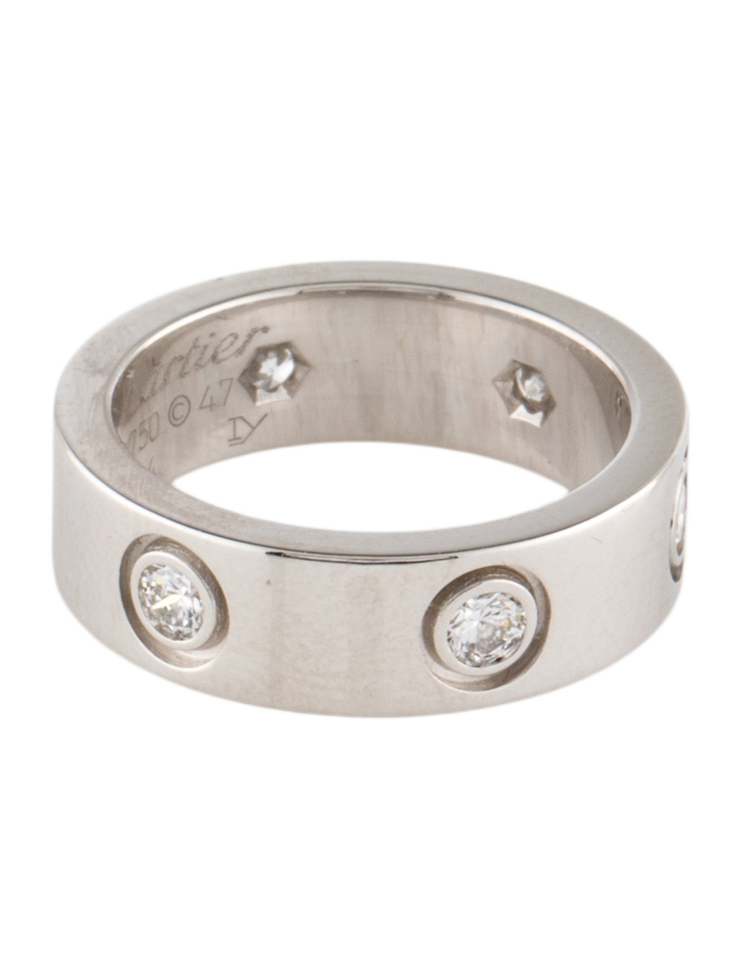 Cartier 6 Diamond Classic LOVE Ring