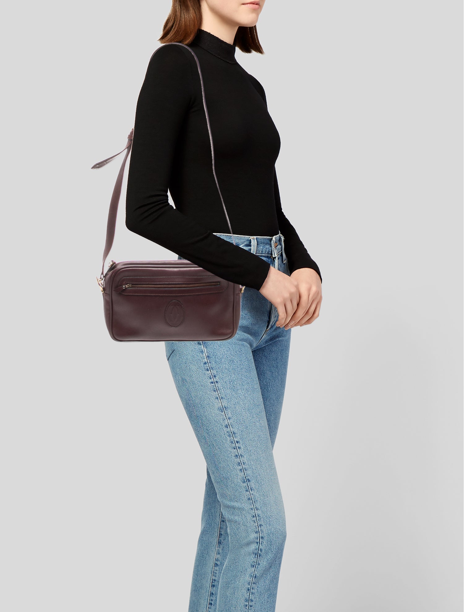 Cartier Leather Crossbody Bag