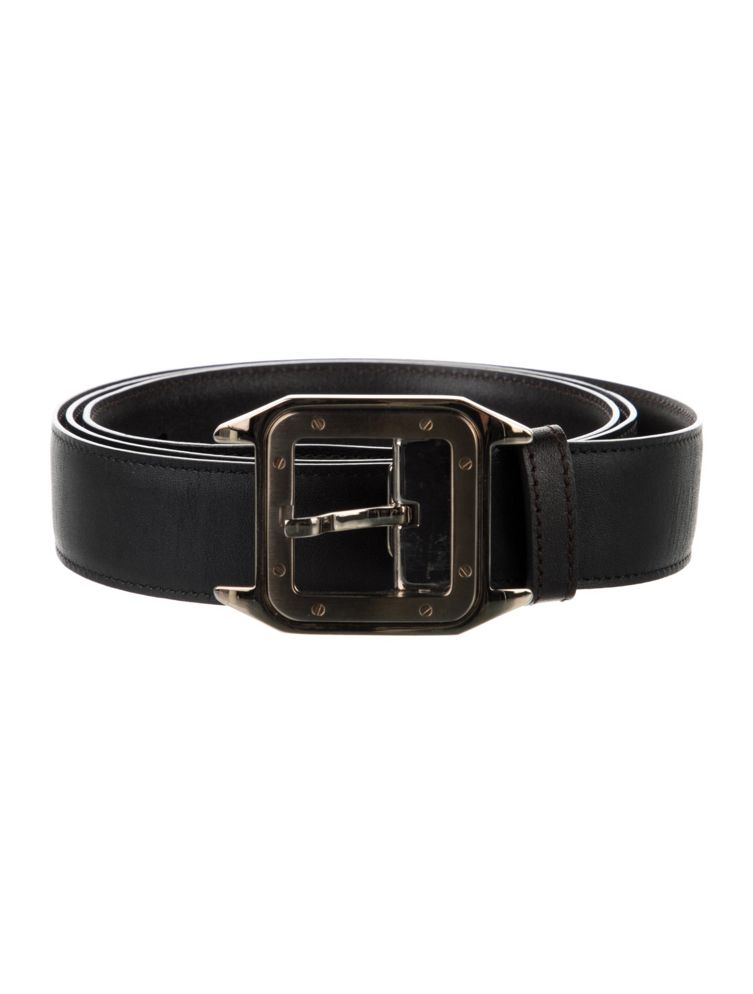 Cartier Skinny Leather Waist Belt