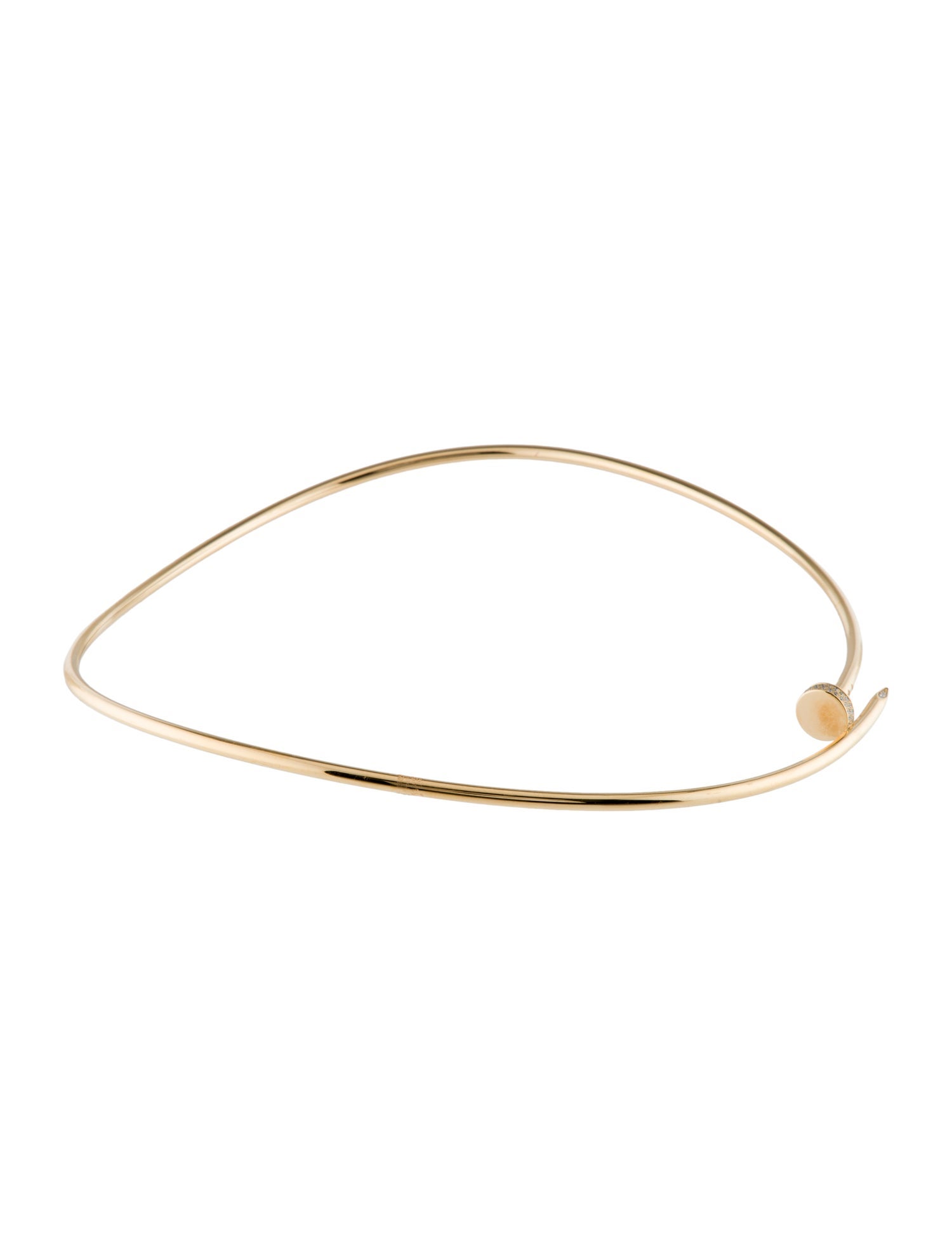 Cartier Diamonds Juste un Clou Torque Necklace, Small Model