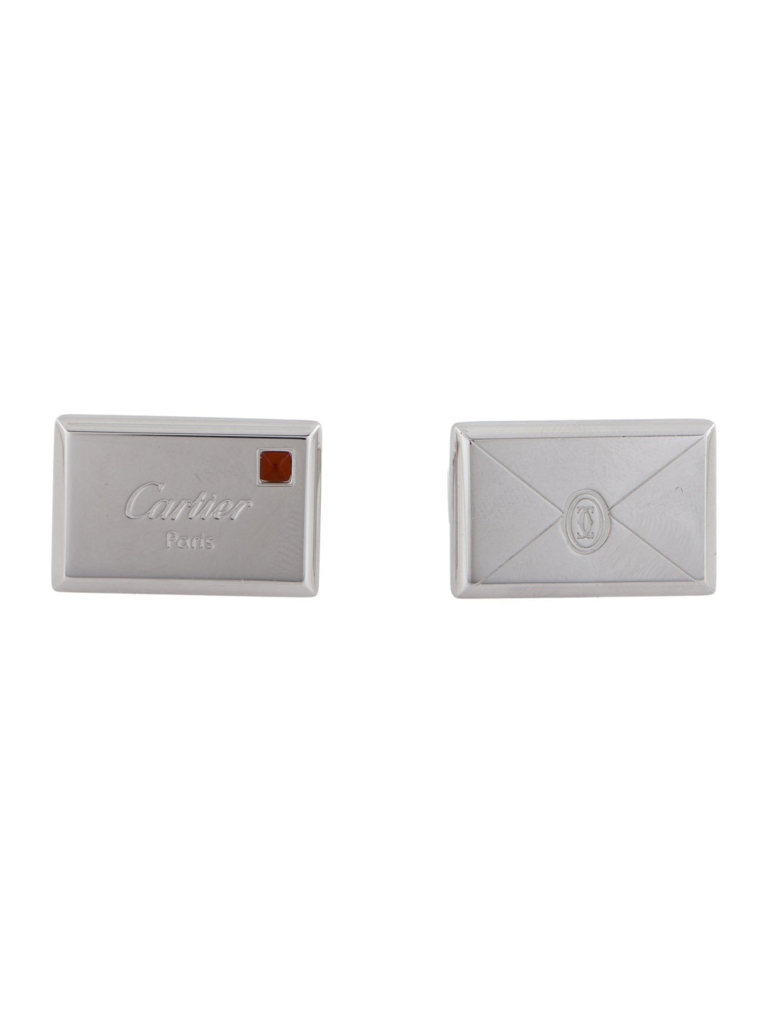 Cartier Envelope Cufflinks