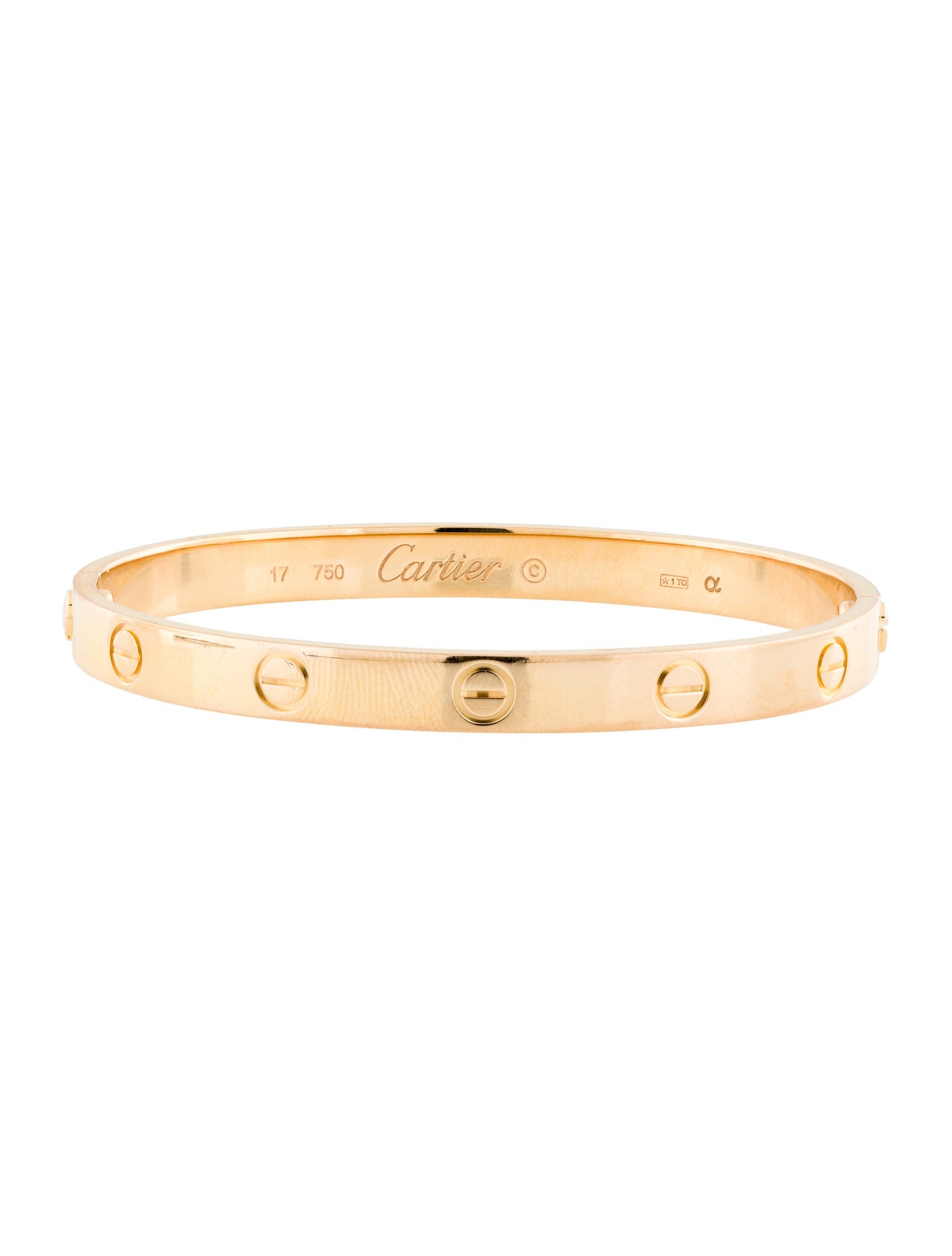 Cartier LOVE Bracelet, Classic Model