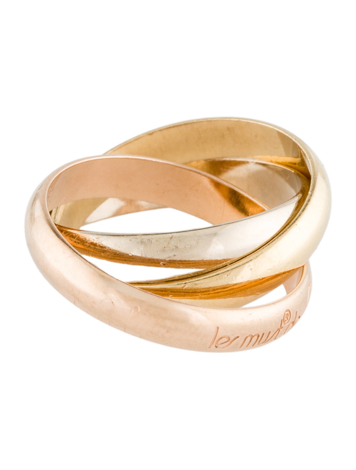 Cartier Vintage Les Must de Cartier Trinity Ring