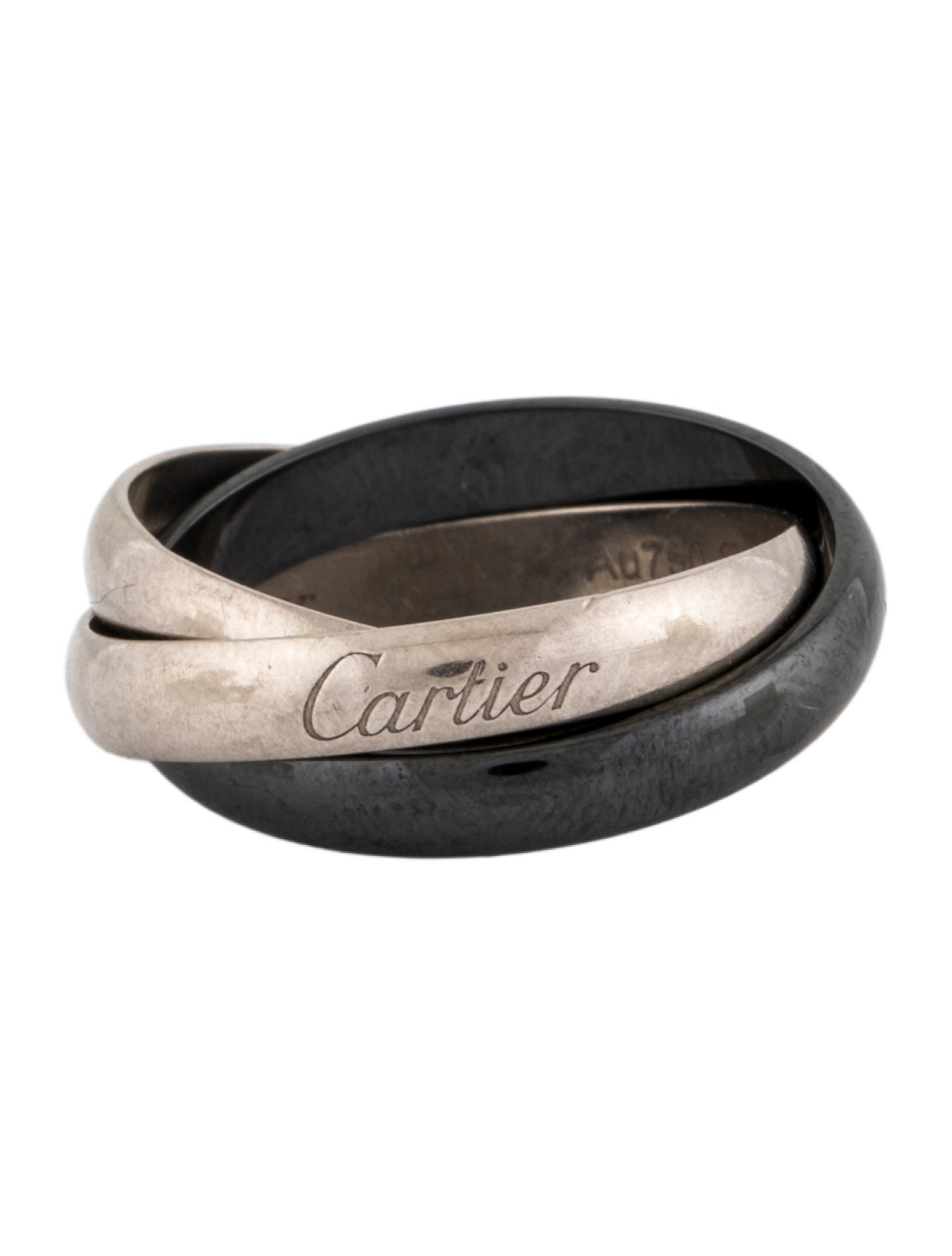 Classic Trinity Ring, Ceramic