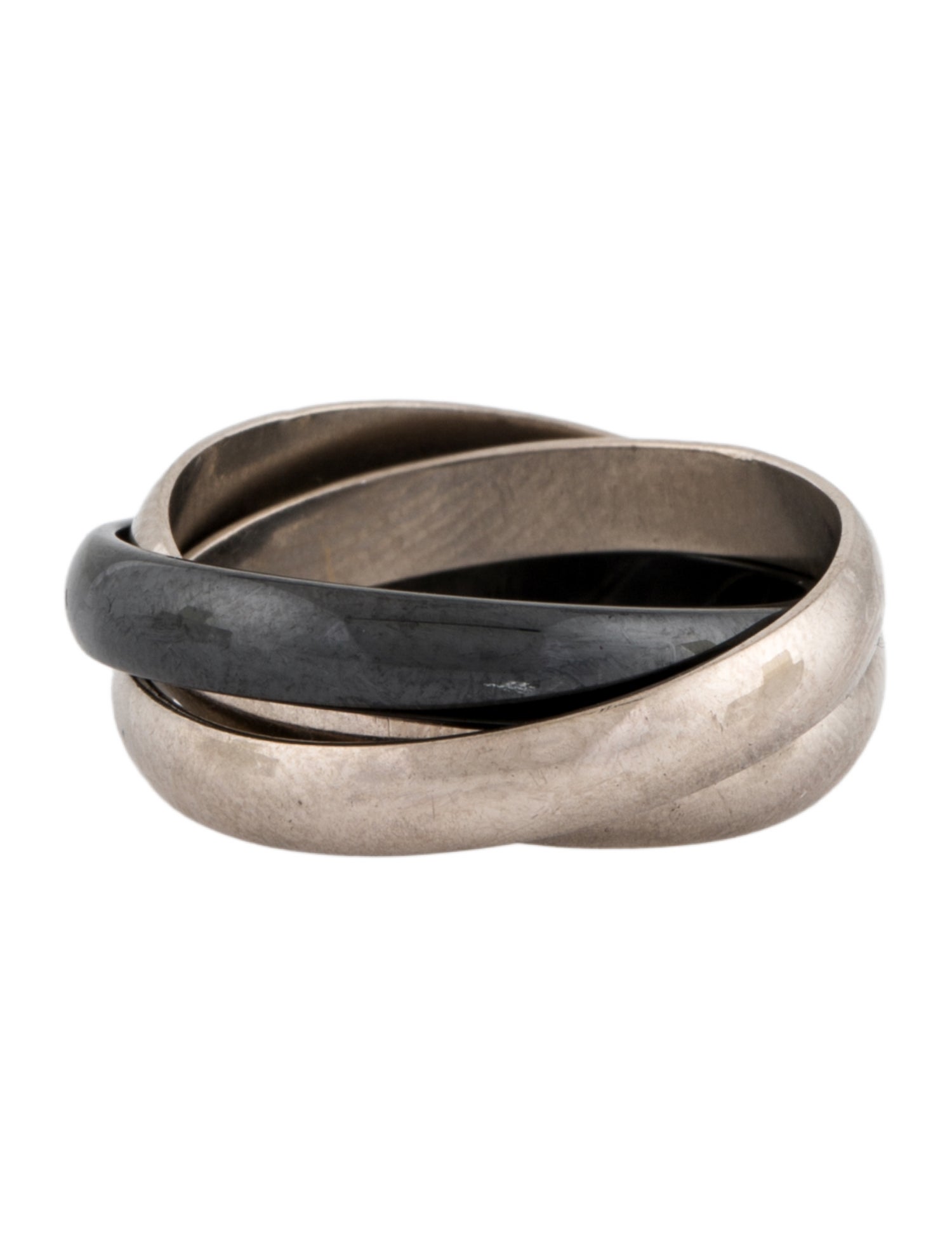 Classic Trinity Ring, Ceramic