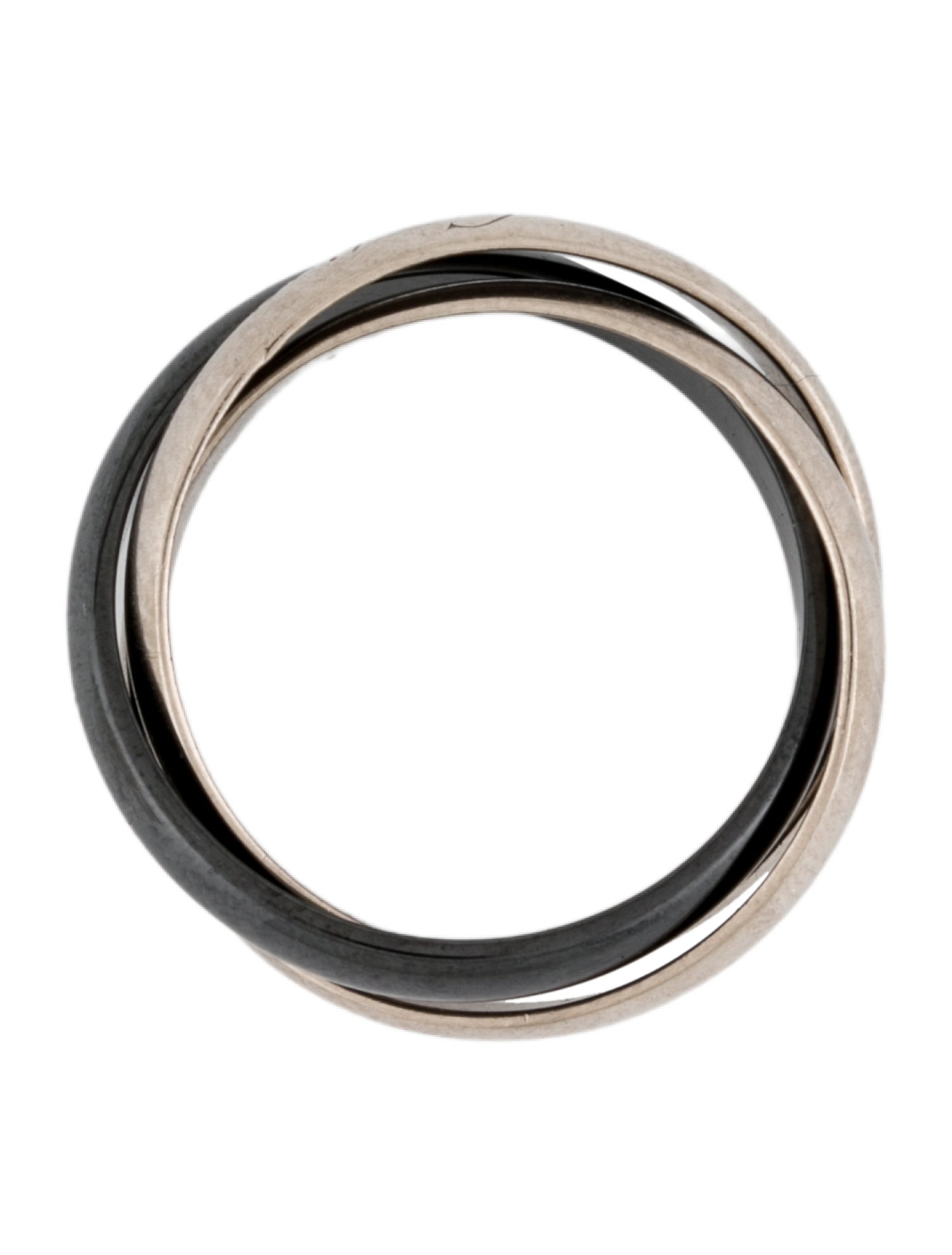Classic Trinity Ring, Ceramic