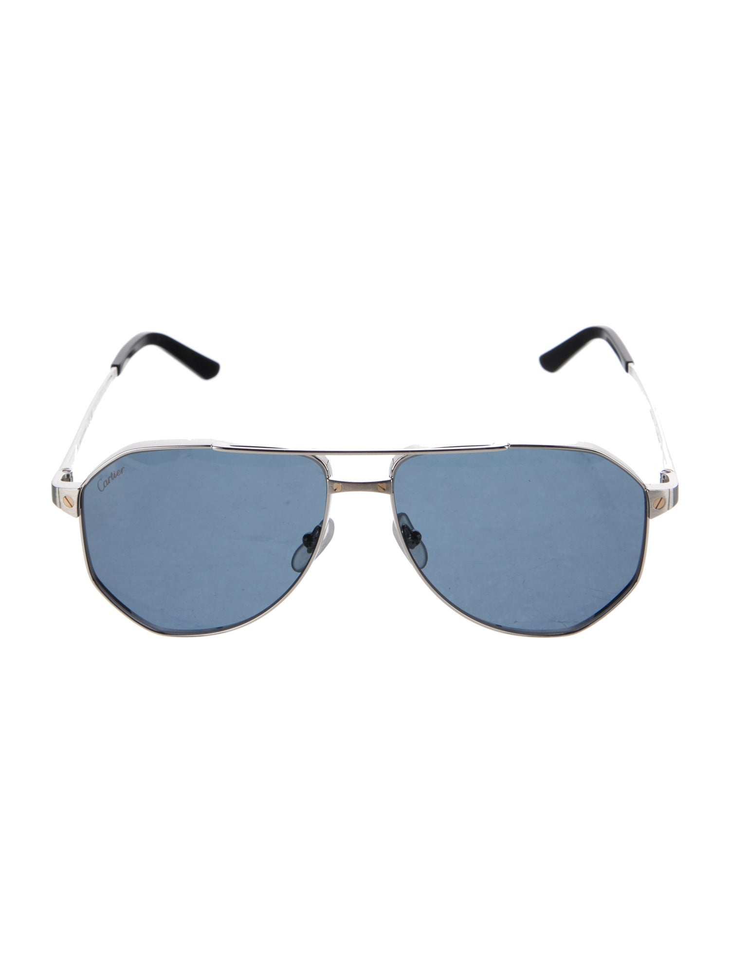 Cartier Santos Aviator Sunglasses w/ Tags