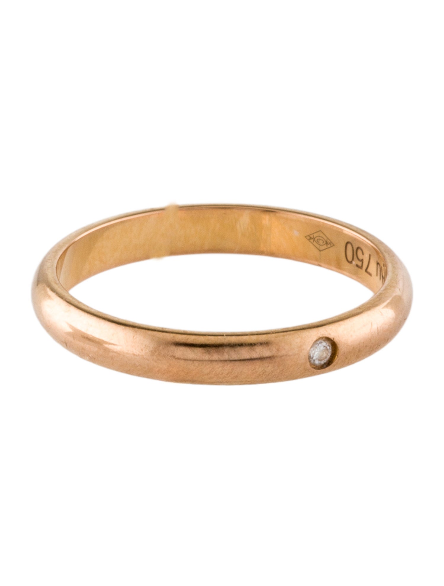 Cartier 1 Diamond 1895 Wedding Band