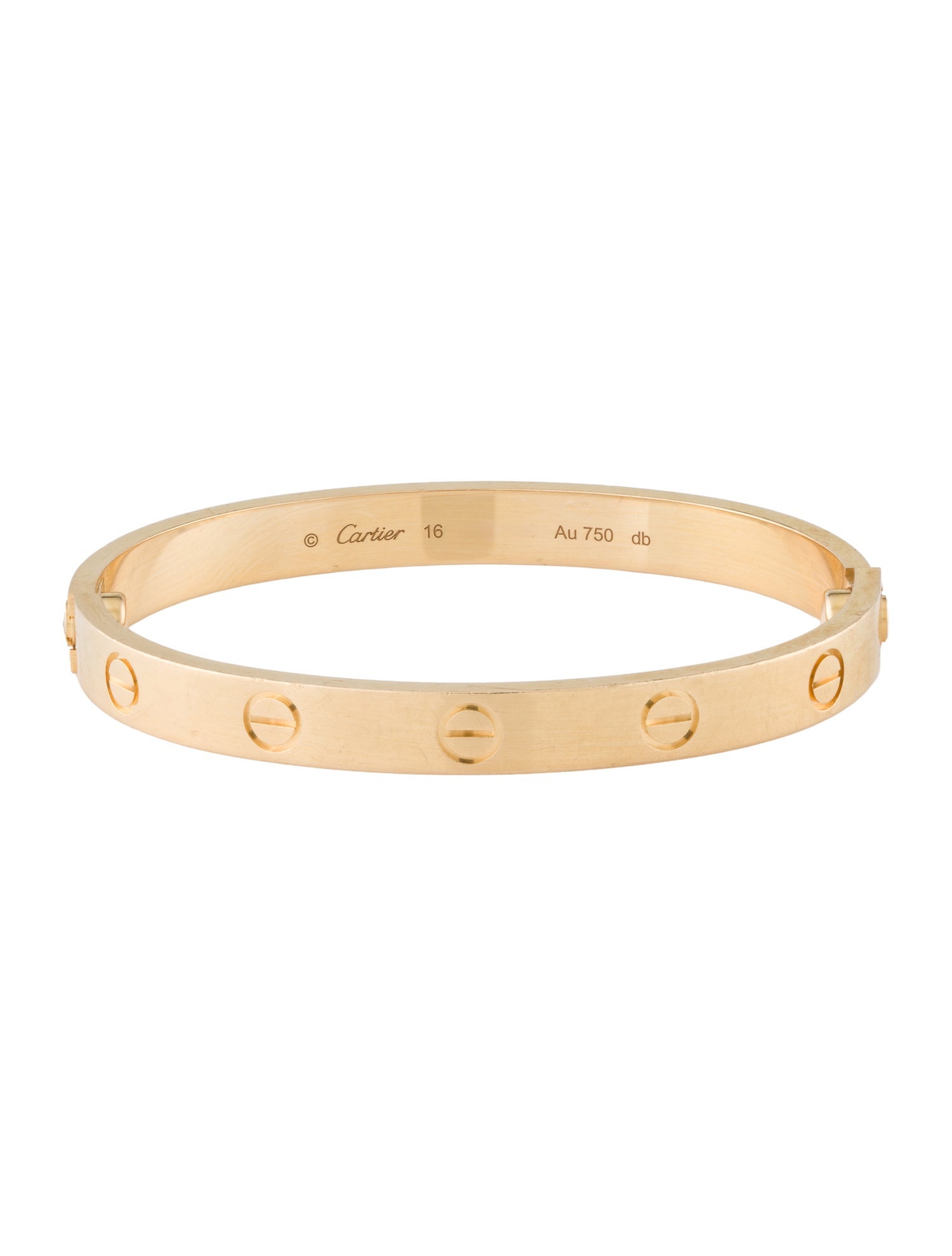 Cartier LOVE Bracelet, Classic Model