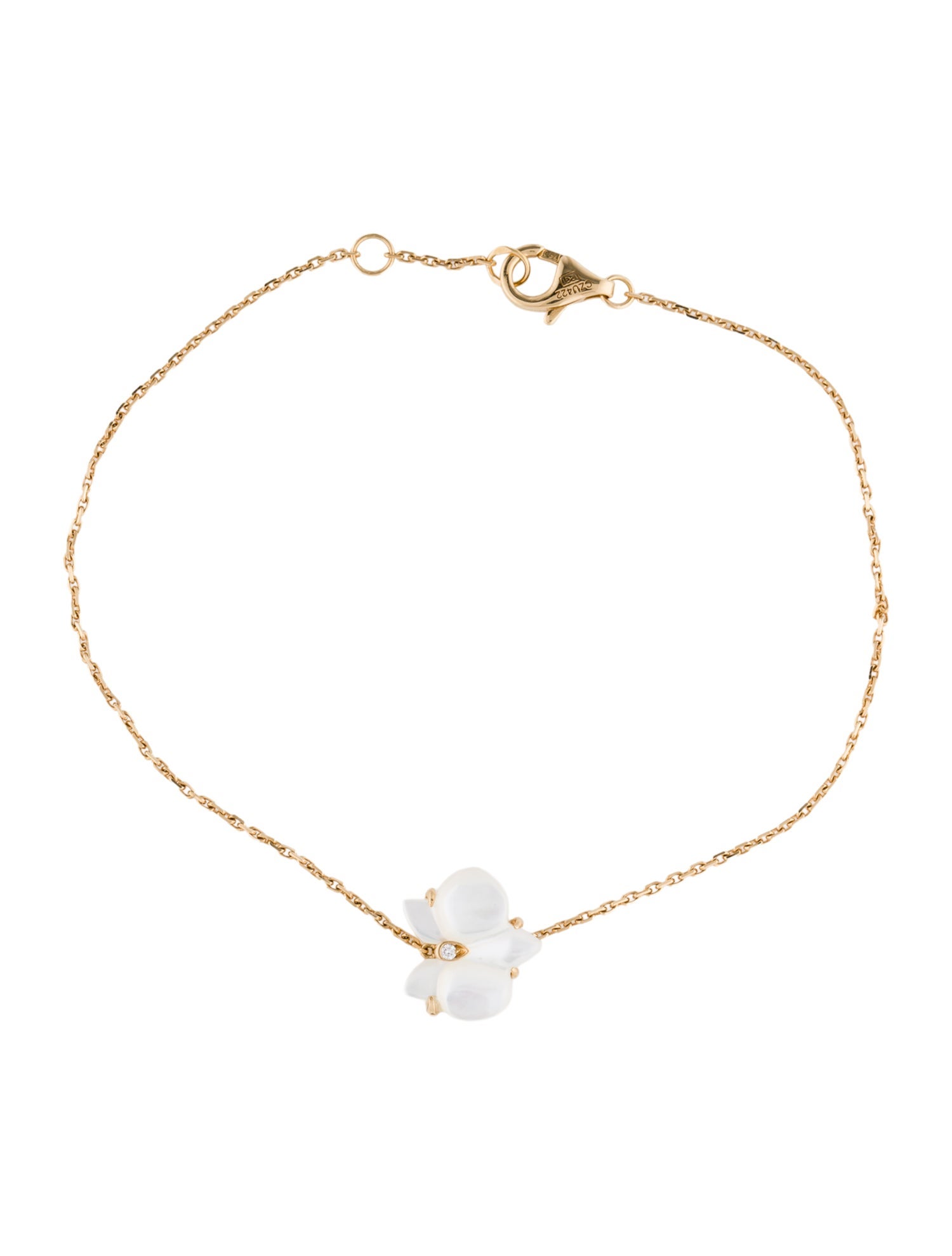 Cartier Mother of Pearl Caresse d'Orchidées Bracelet