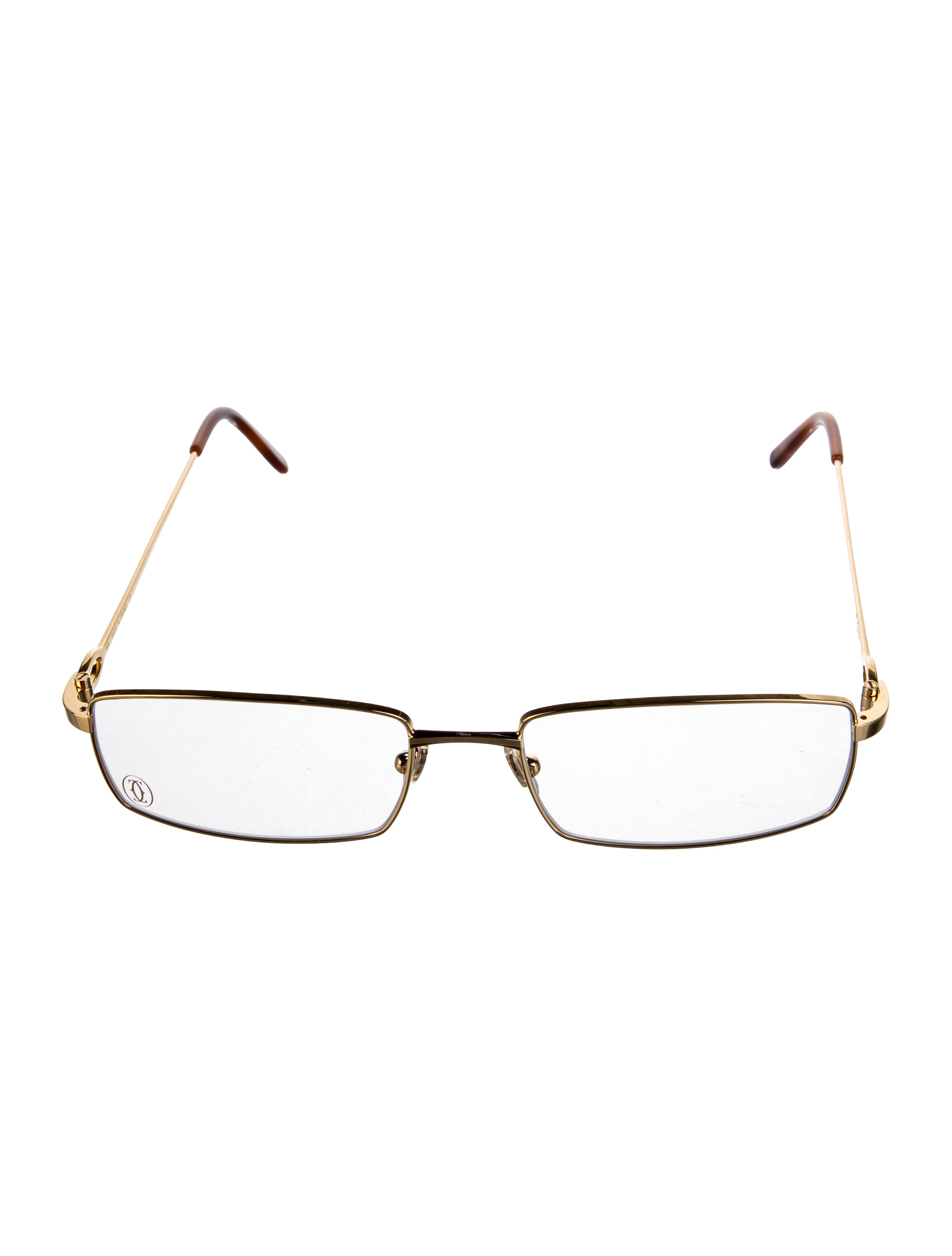 Cartier Late 1990's - Early 2000's Signature Logo Eyeglasses
