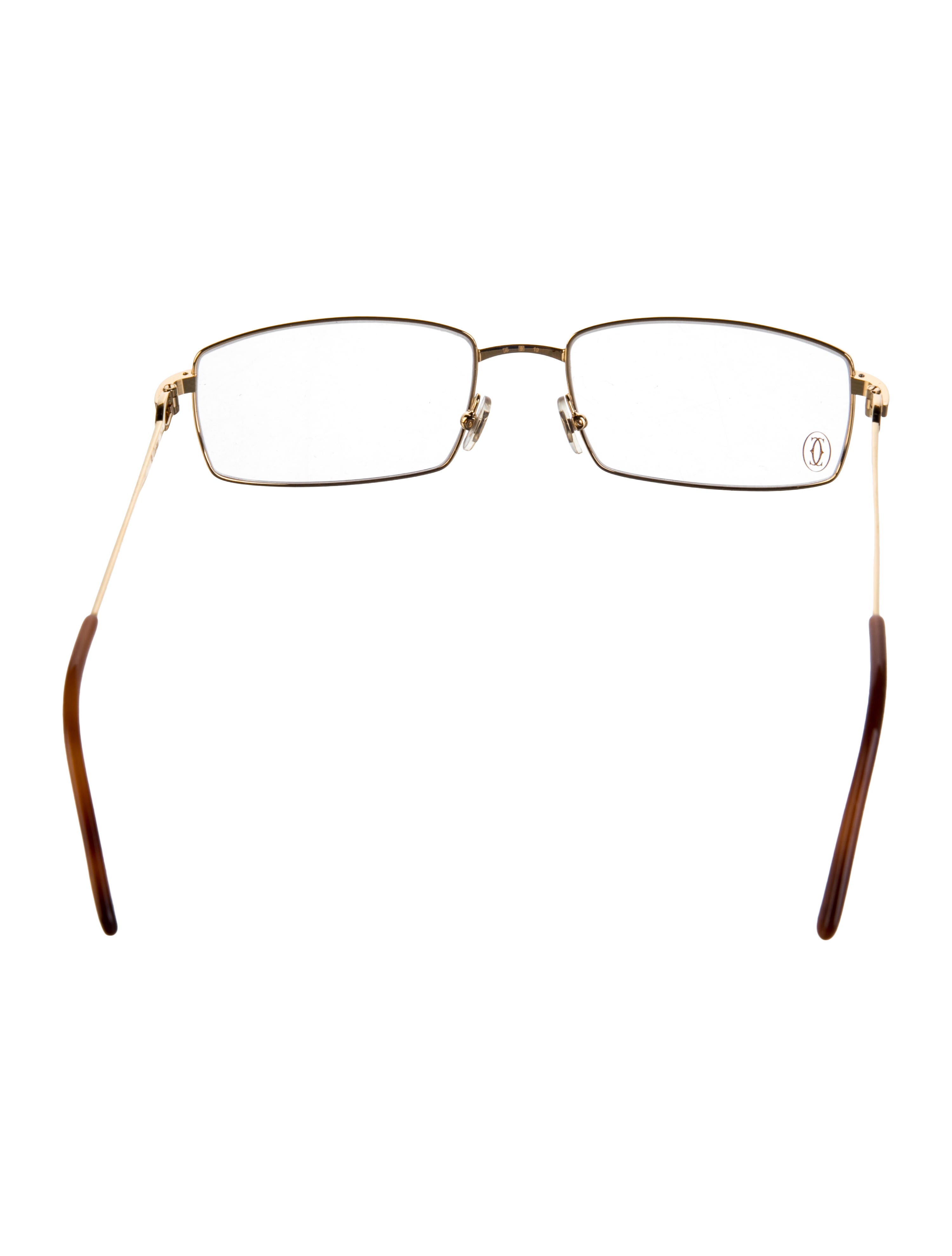 Cartier Late 1990's - Early 2000's Signature Logo Eyeglasses