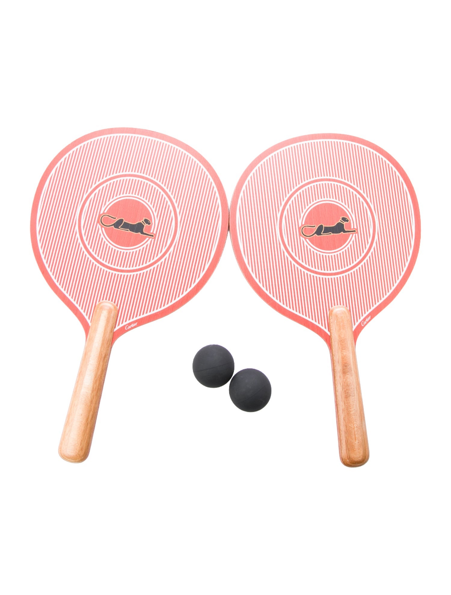 Cartier Panther Beach Racket Set