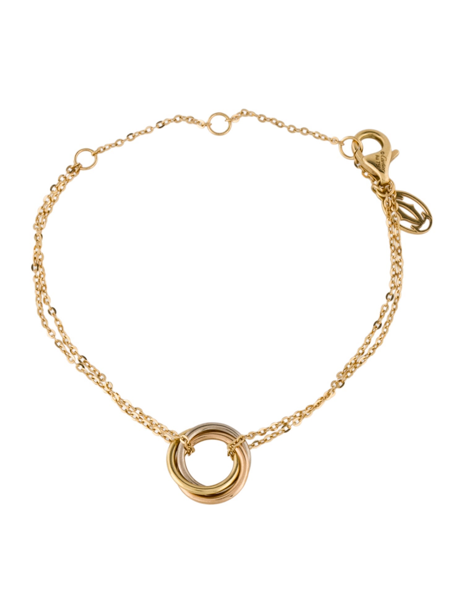 Cartier Trinity Bracelet, On Chain
