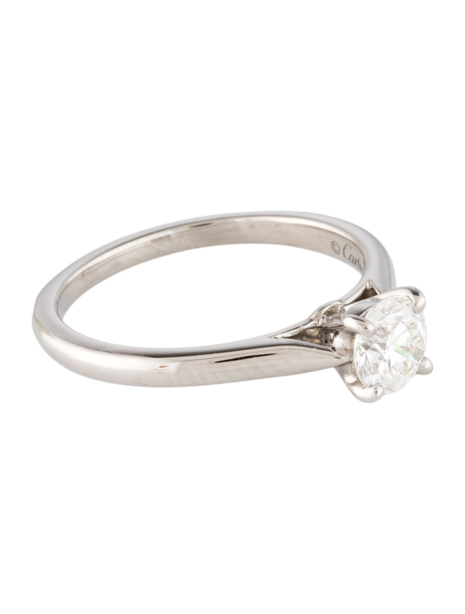 Cartier 1895 Soliatire Diamond Engagement Ring