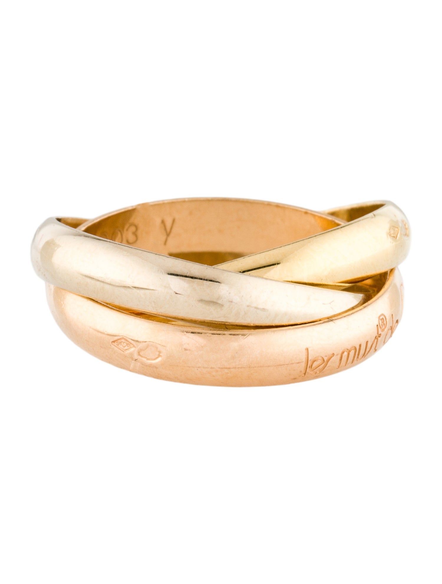 Cartier Vintage Les Must de Cartier Trinity Ring