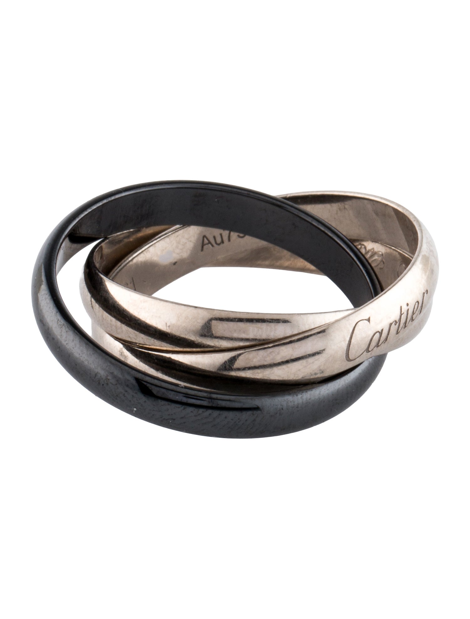Cartier Classic Ceramic Trinity Ring
