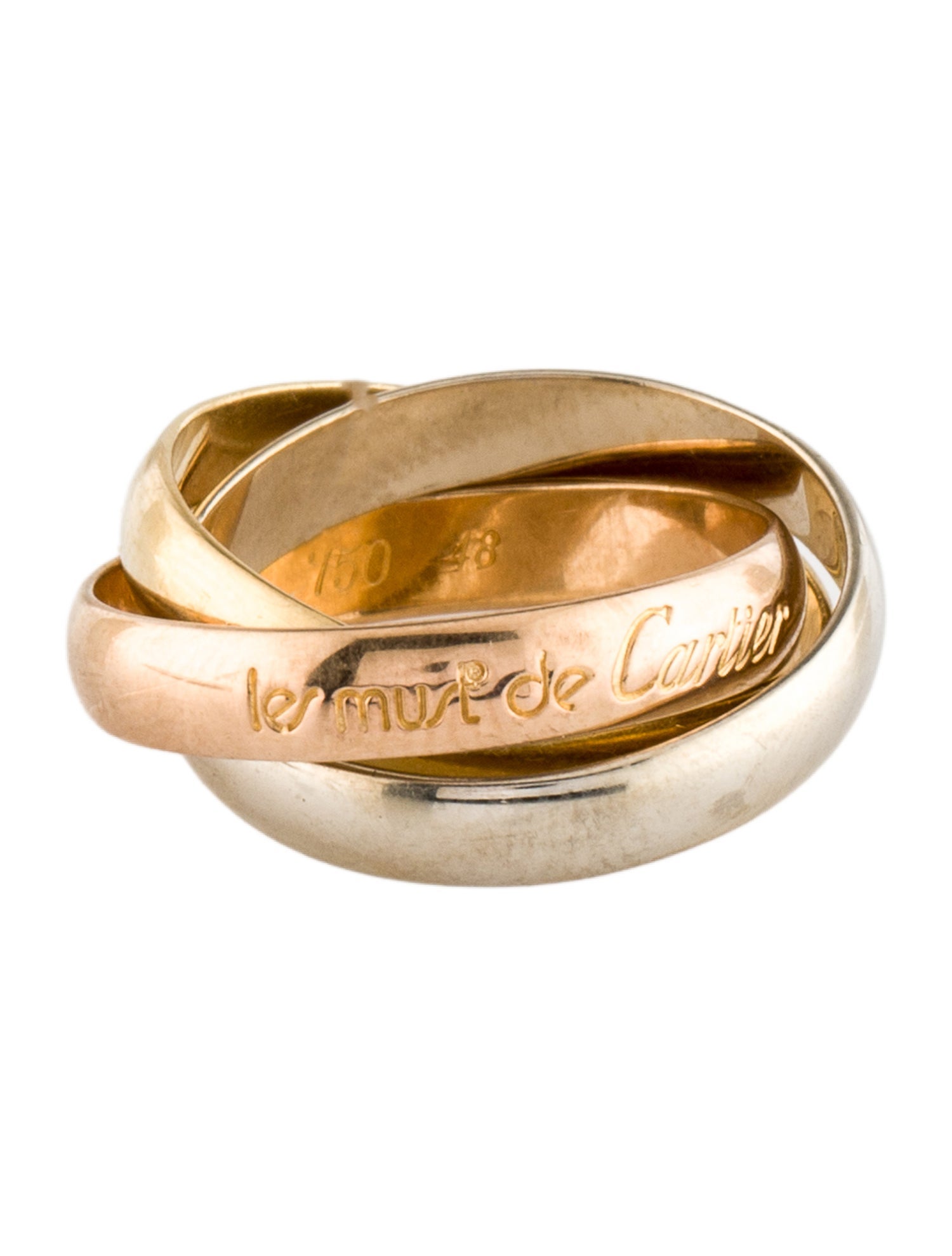 Cartier Les Must De Cartier Trinity Ring, Classic Model