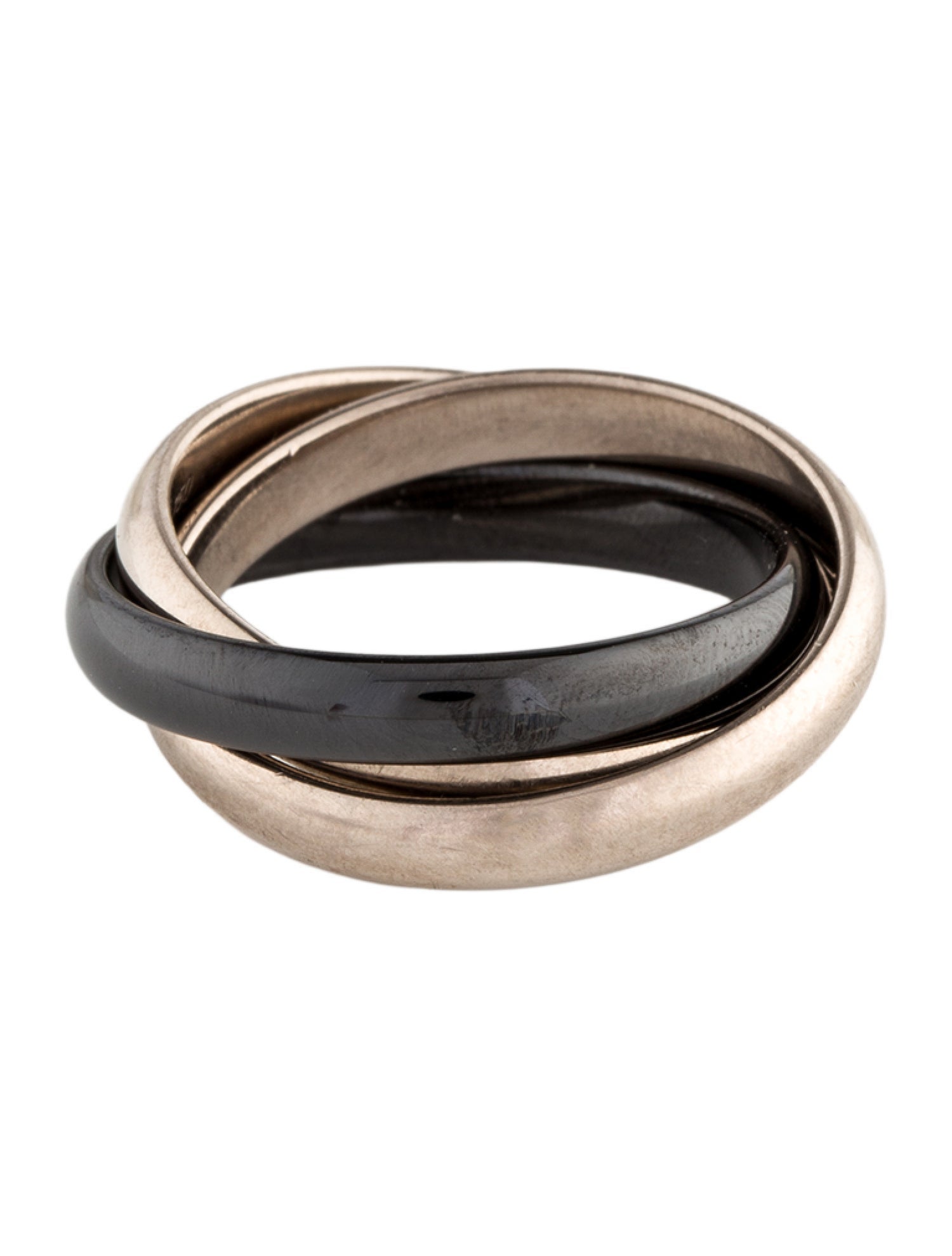 Cartier Classic Ceramic Trinity Ring