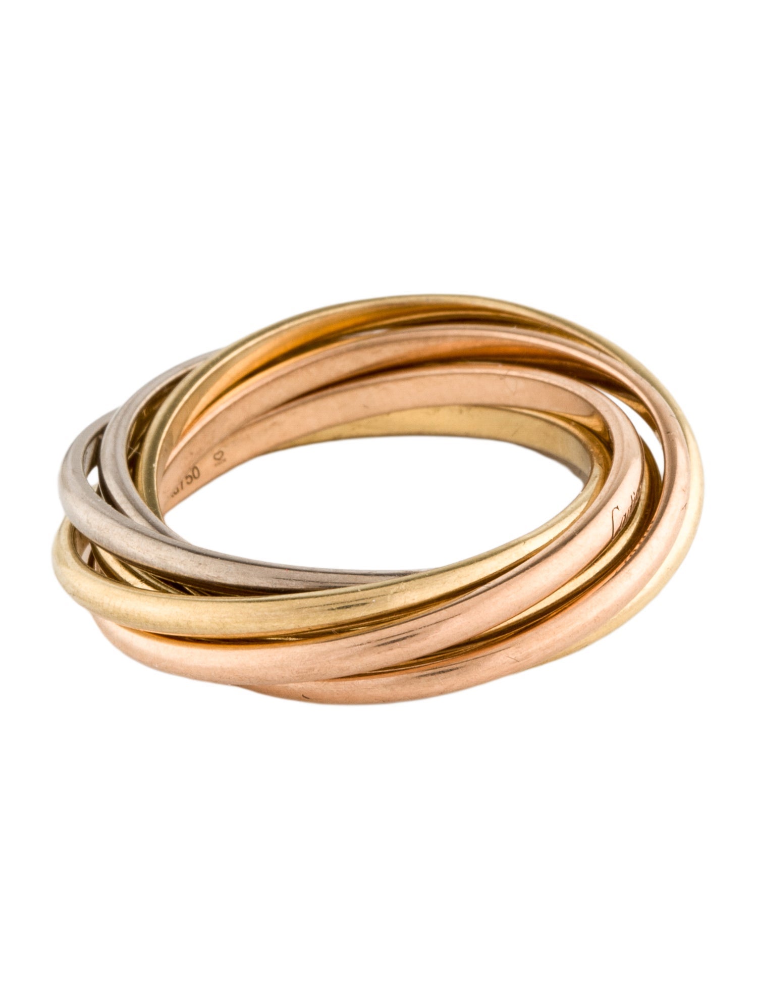 Cartier Trinity Ring, Seven Rows