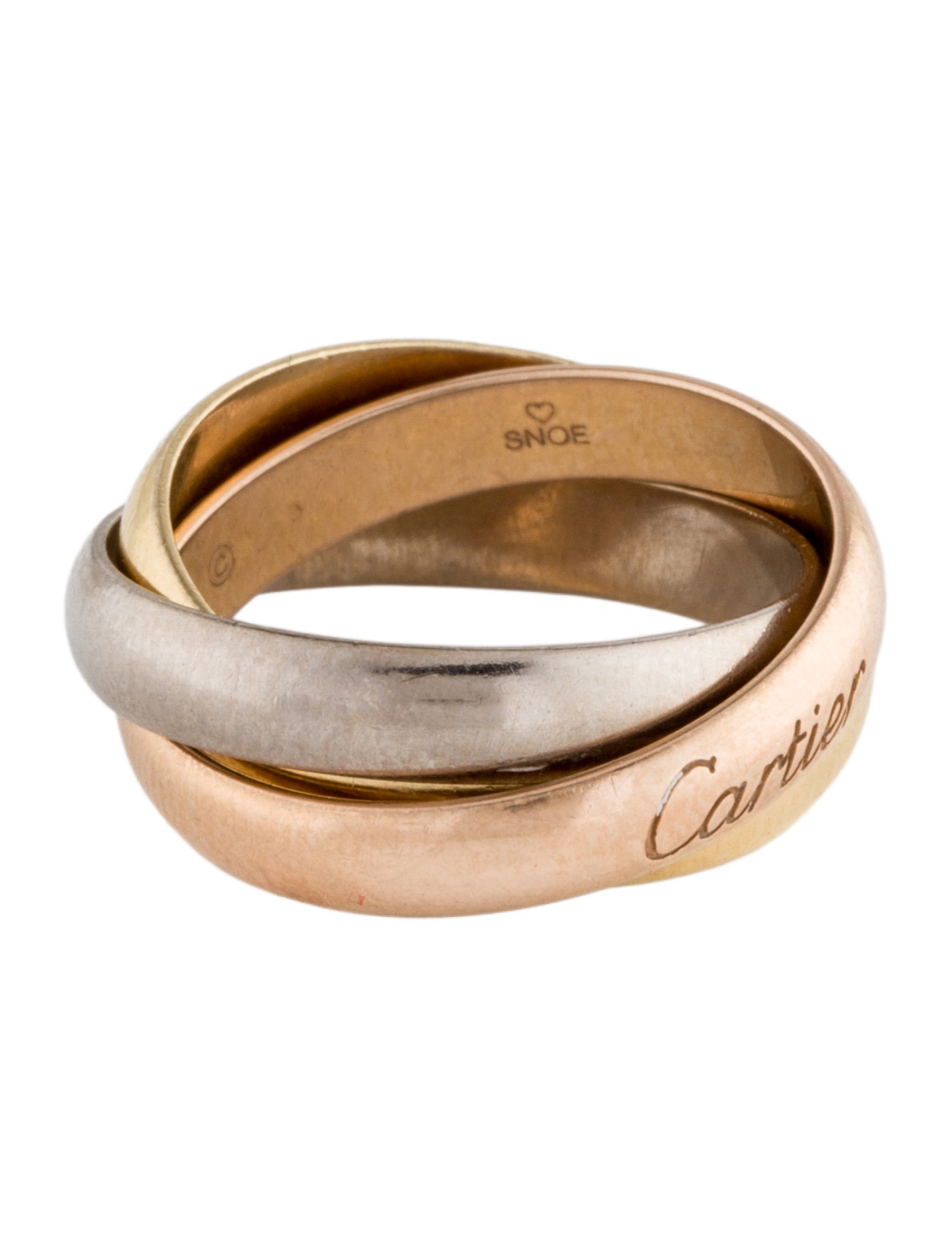 Cartier Trinity Ring, Classic Model
