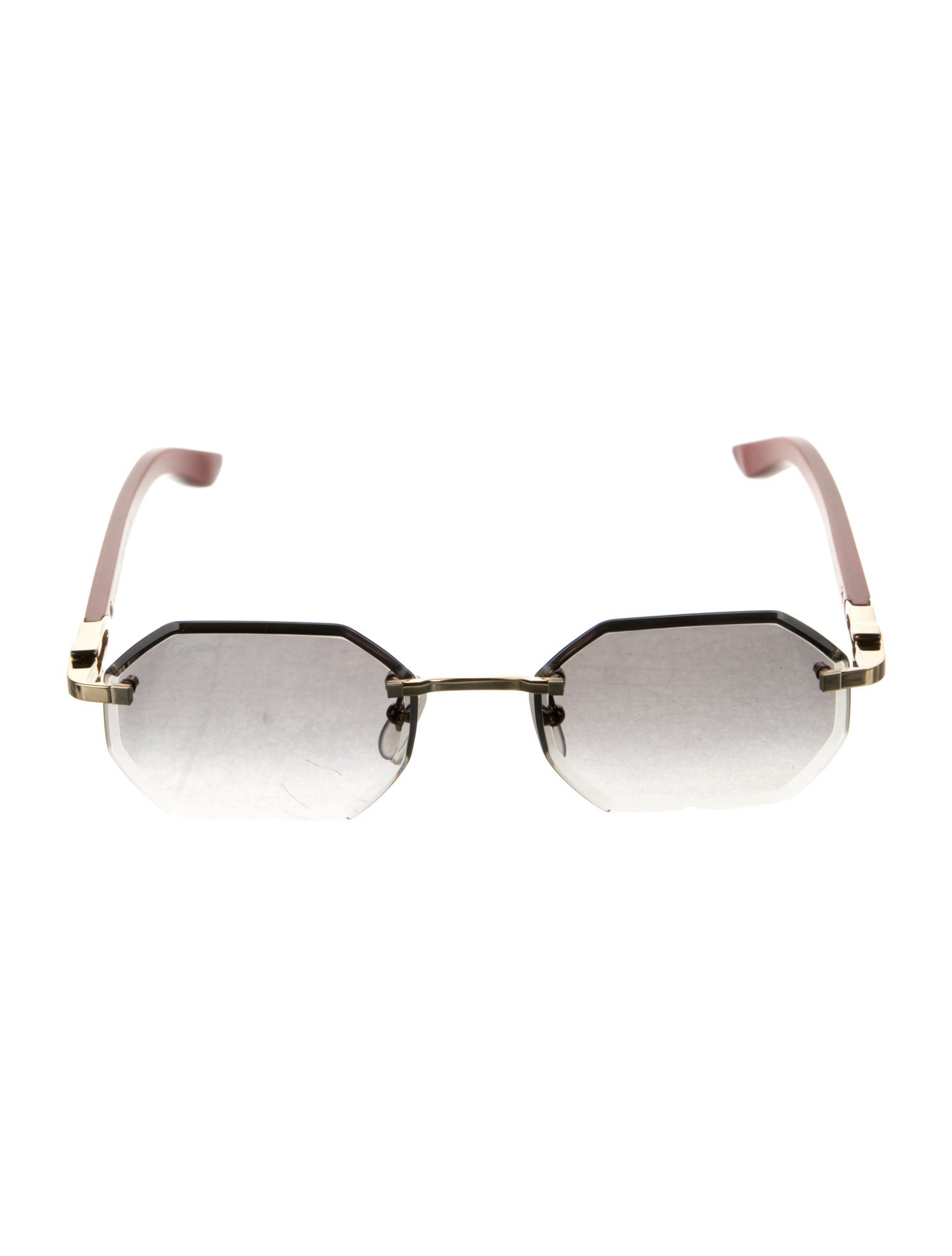 Cartier Square Tinted Sunglasses