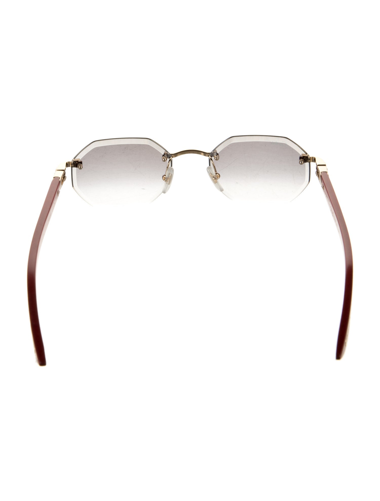 Cartier Square Tinted Sunglasses