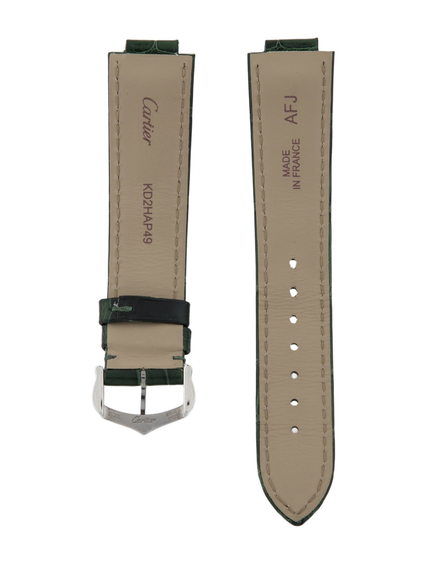 Cartier 18mm Alligator Watch Strap