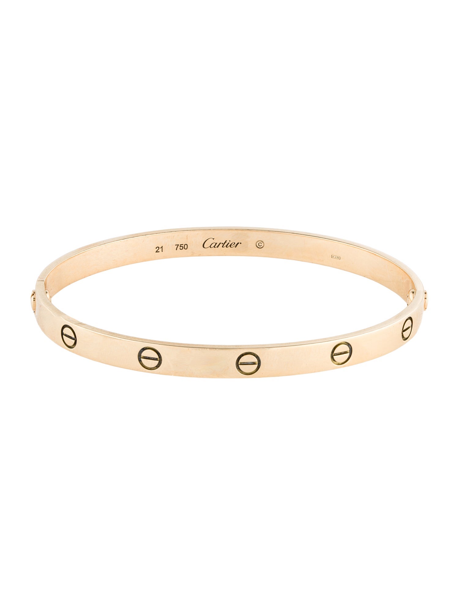 Cartier LOVE Bracelet, Classic Model
