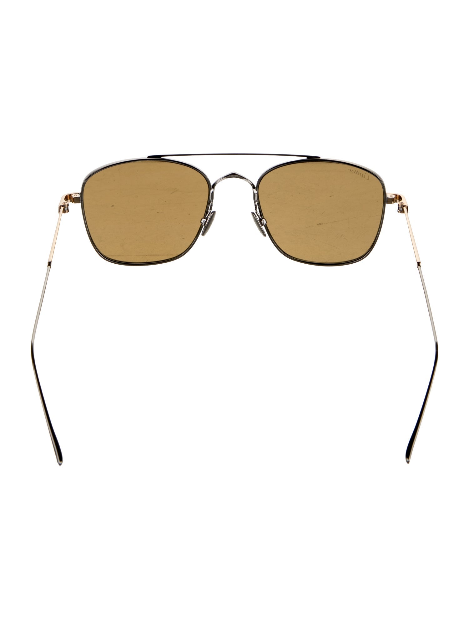 Cartier Aviator Mirrored Sunglasses