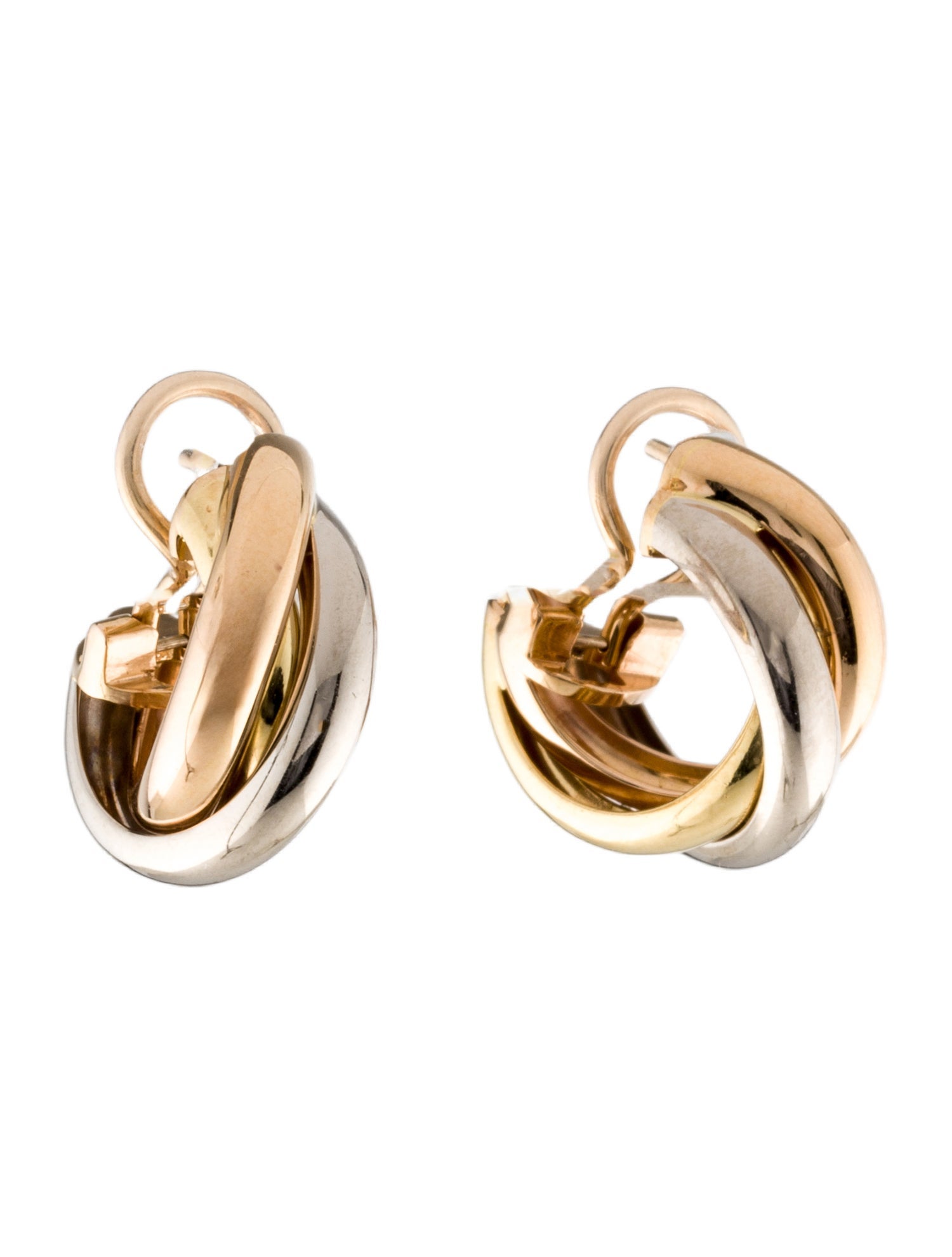 Cartier Trinity Earrings, Classic Model