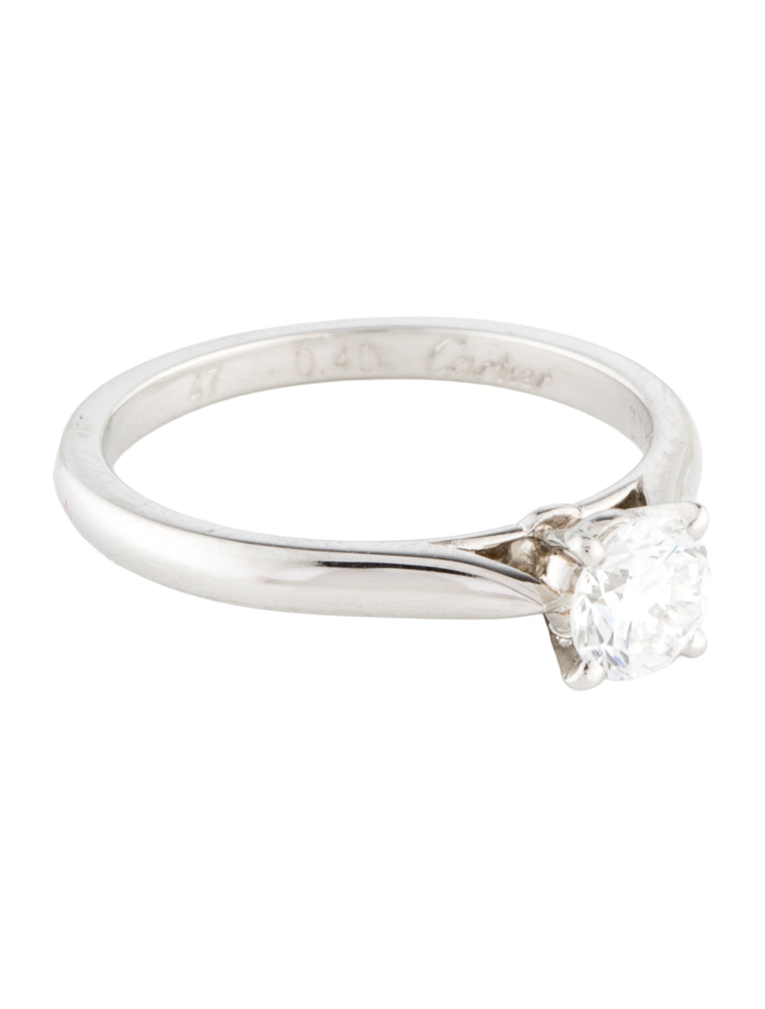 Cartier Vintage Solitaire 1895 Engagement Ring