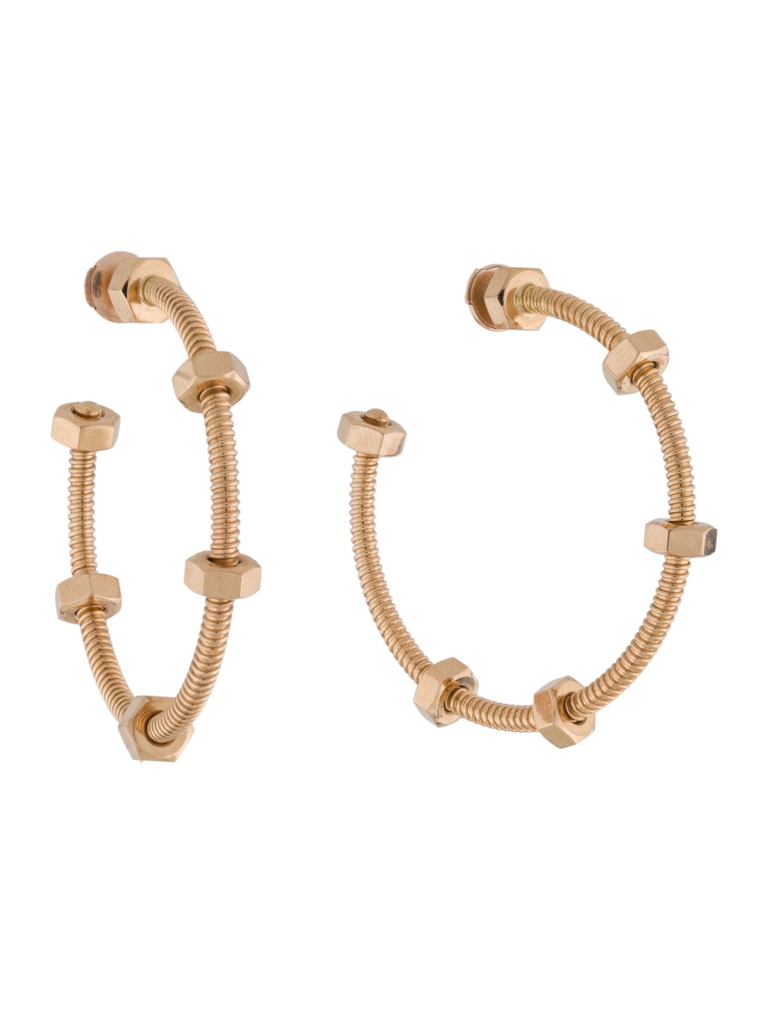Cartier Ecrou de Cartier Hoop Earrings