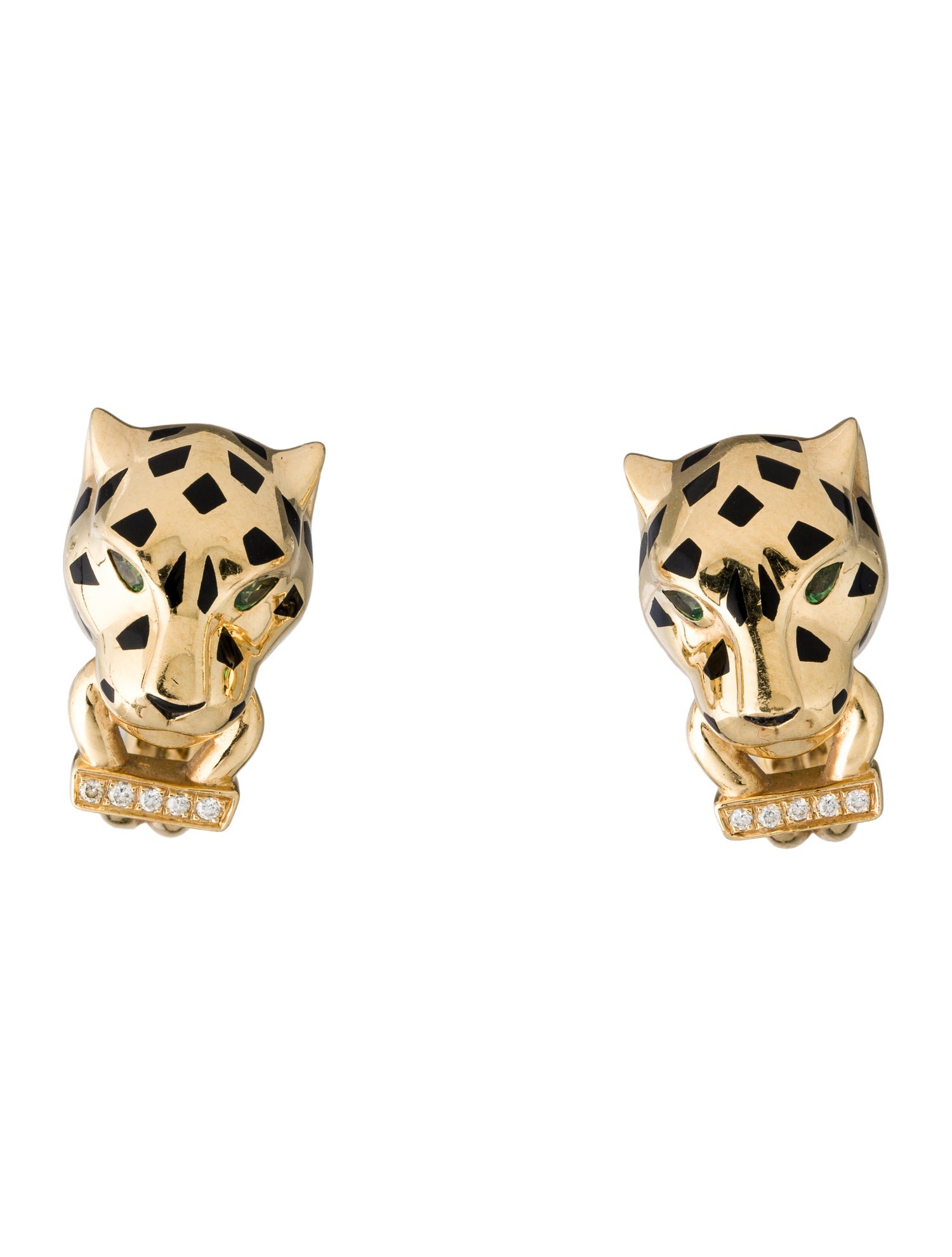 Cartier Panthere de Cartier Earrings, Diamonds
