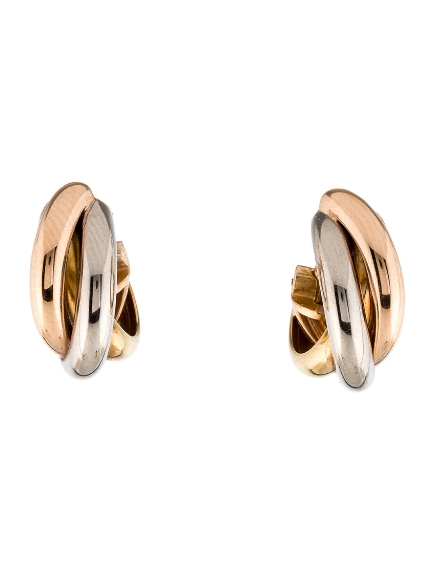 Cartier Trinity Earrings, Classic Model