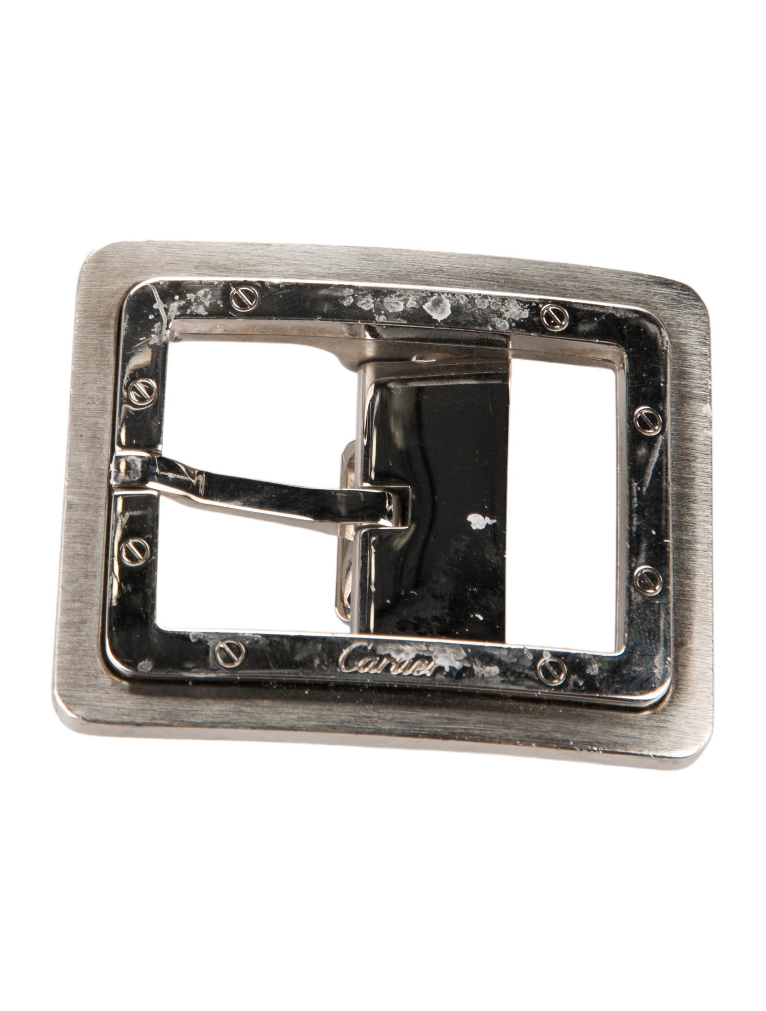 Cartier Mens' Metal Belt Buckle