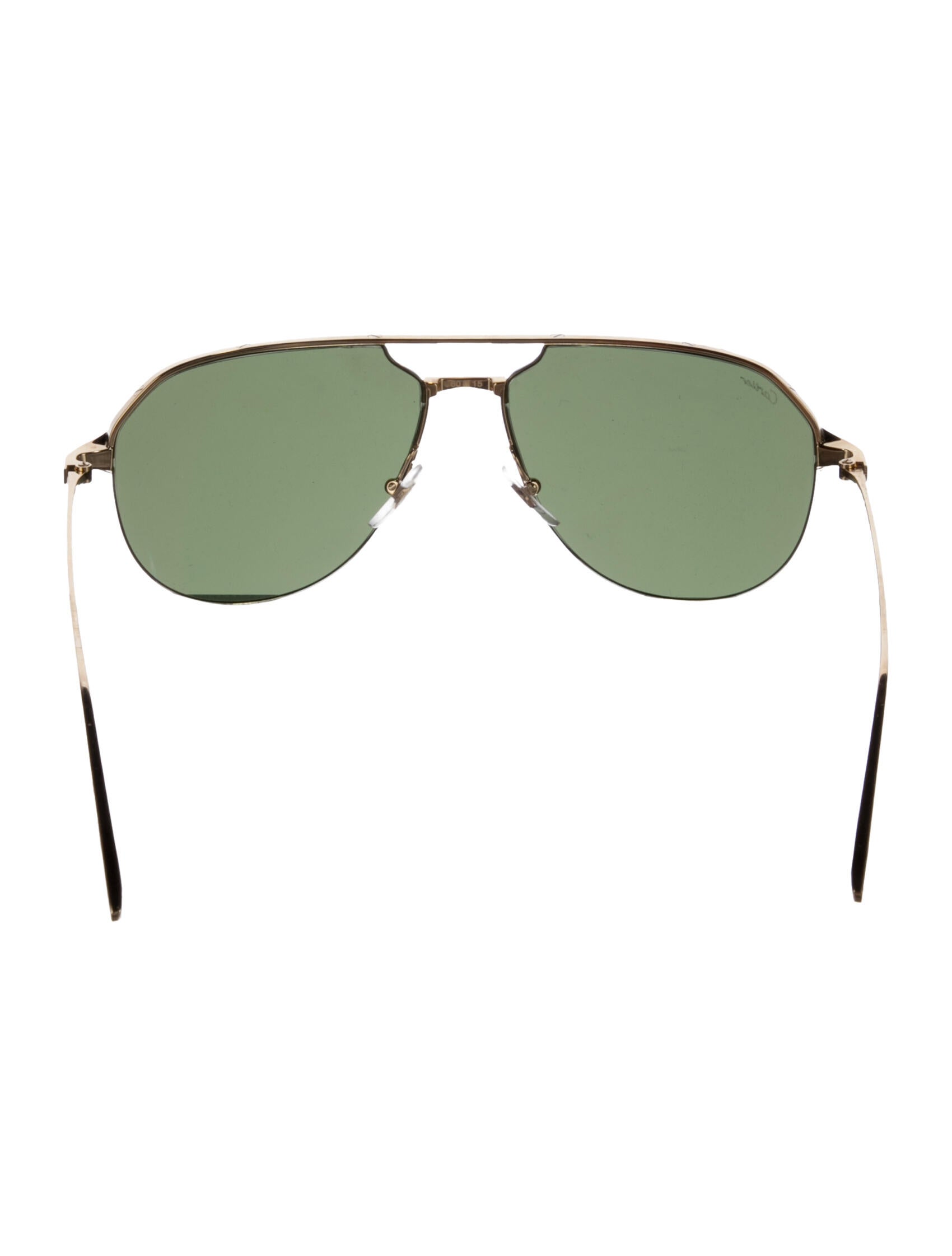 Cartier Santos de Cartier Aviator Sunglasses