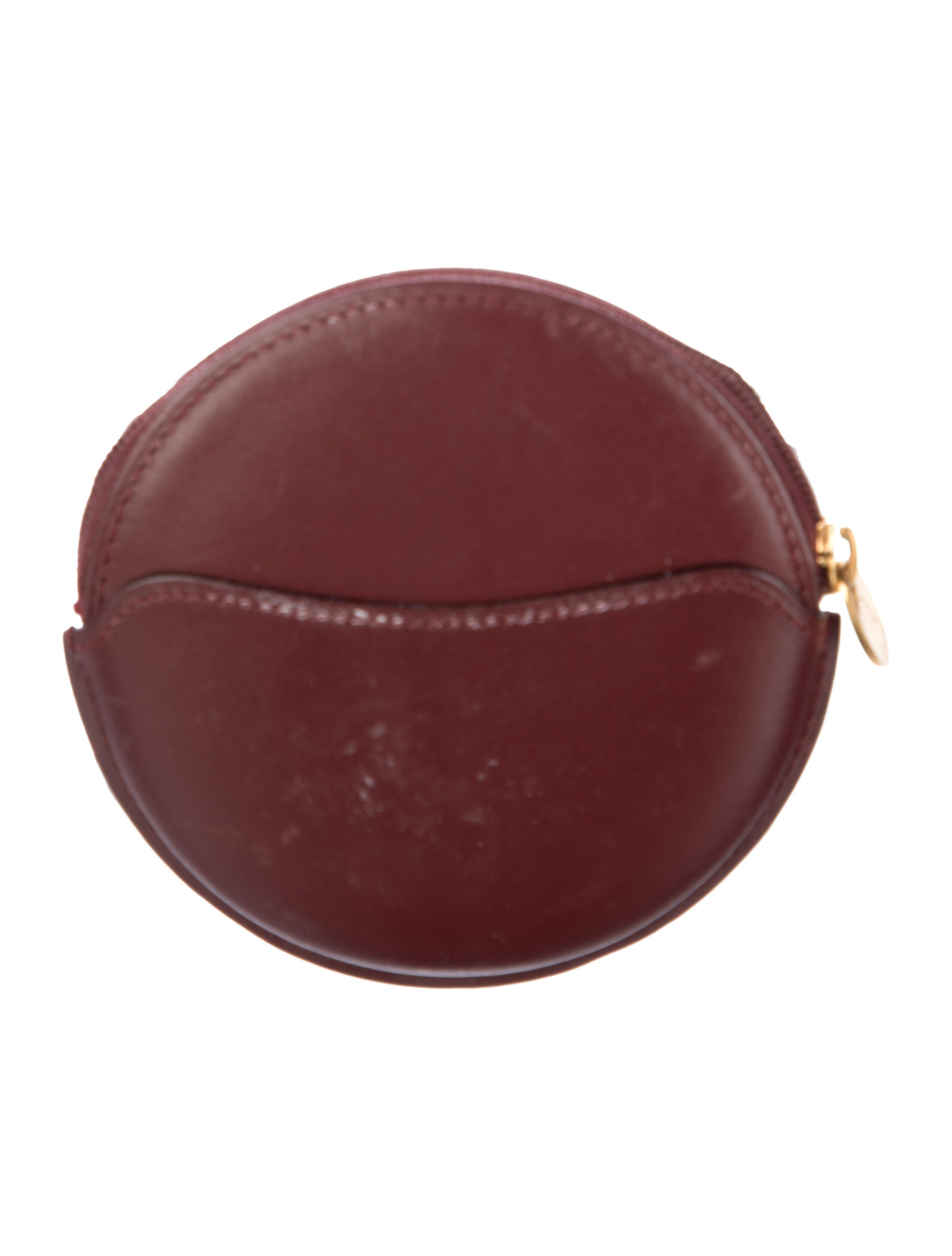 Cartier Leather Coin Pouch Leather Wallet