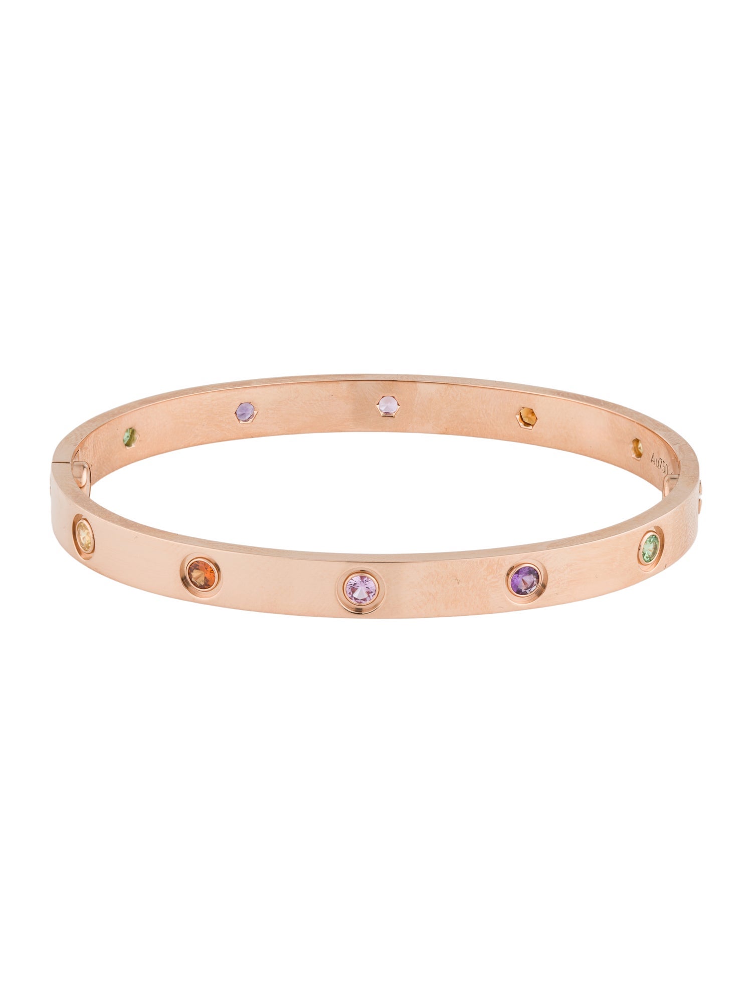 Cartier LOVE Bracelet, Classic Model, 10 Multistone