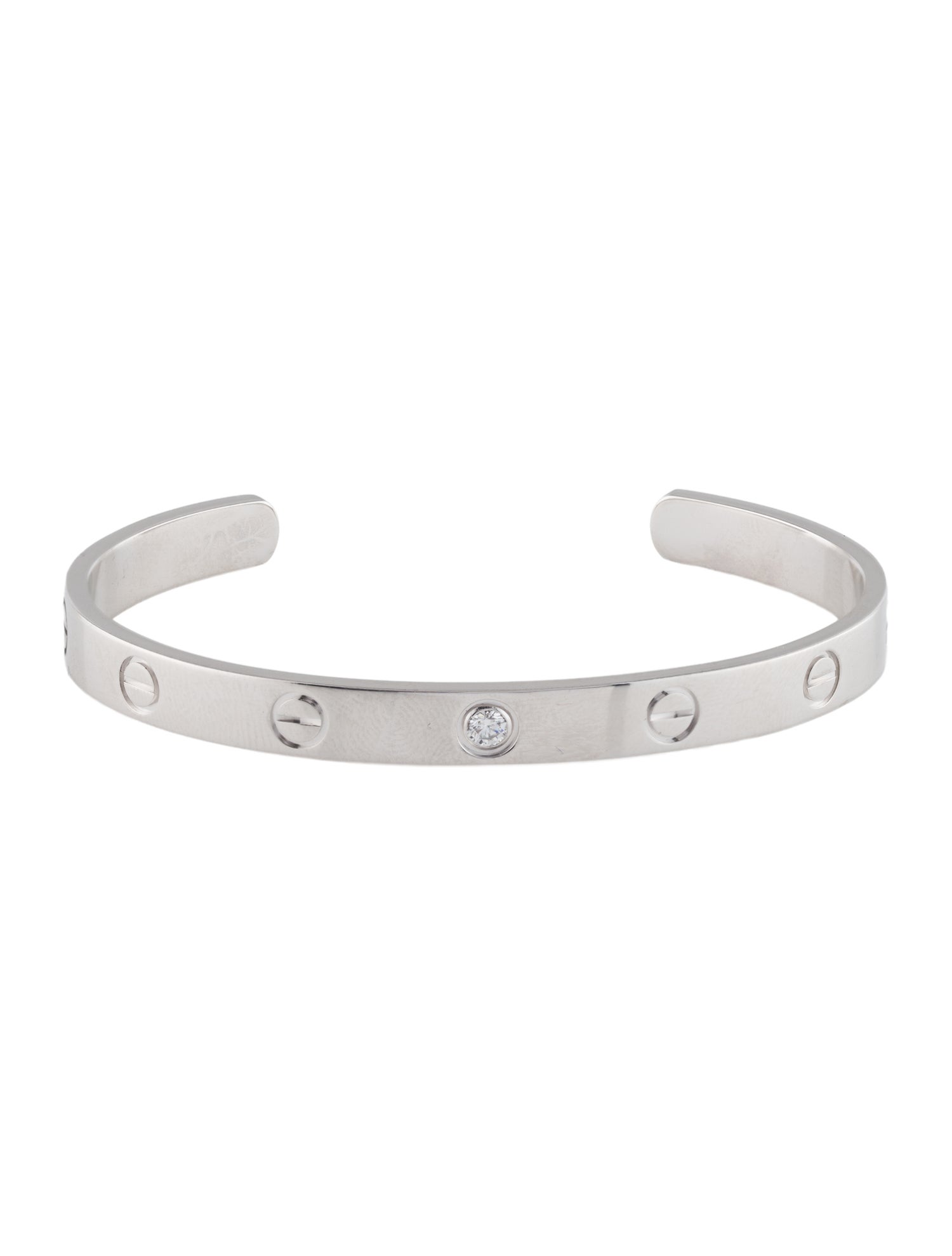 Cartier LOVE Bracelet, Classic Model, 1 Diamond
