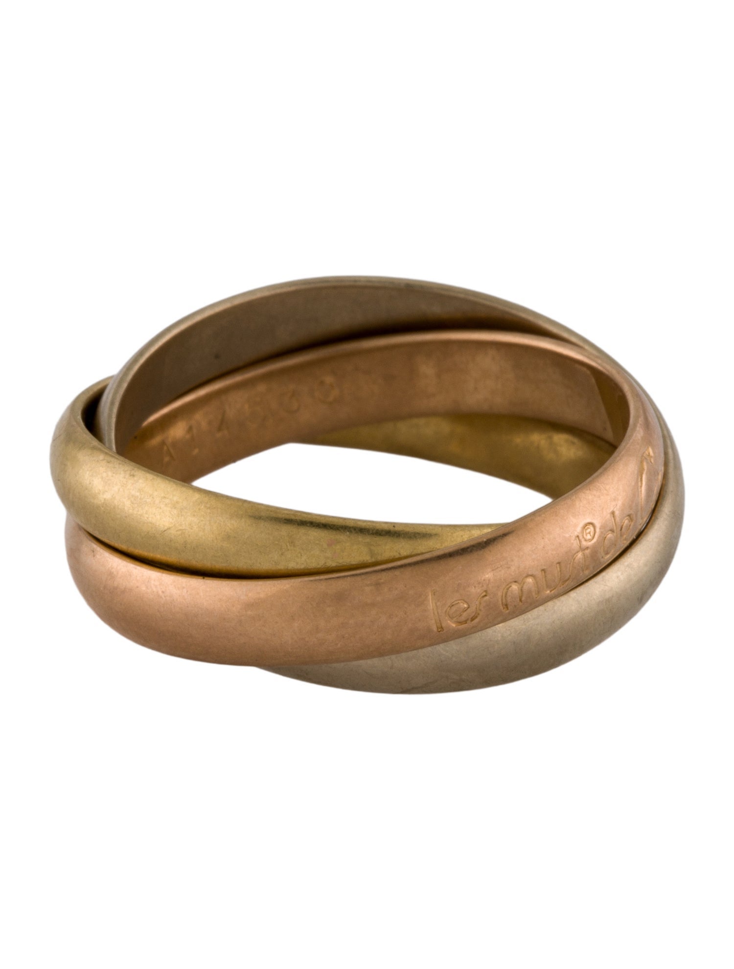 Cartier Vintage Les Must de Cartier Trinity Ring