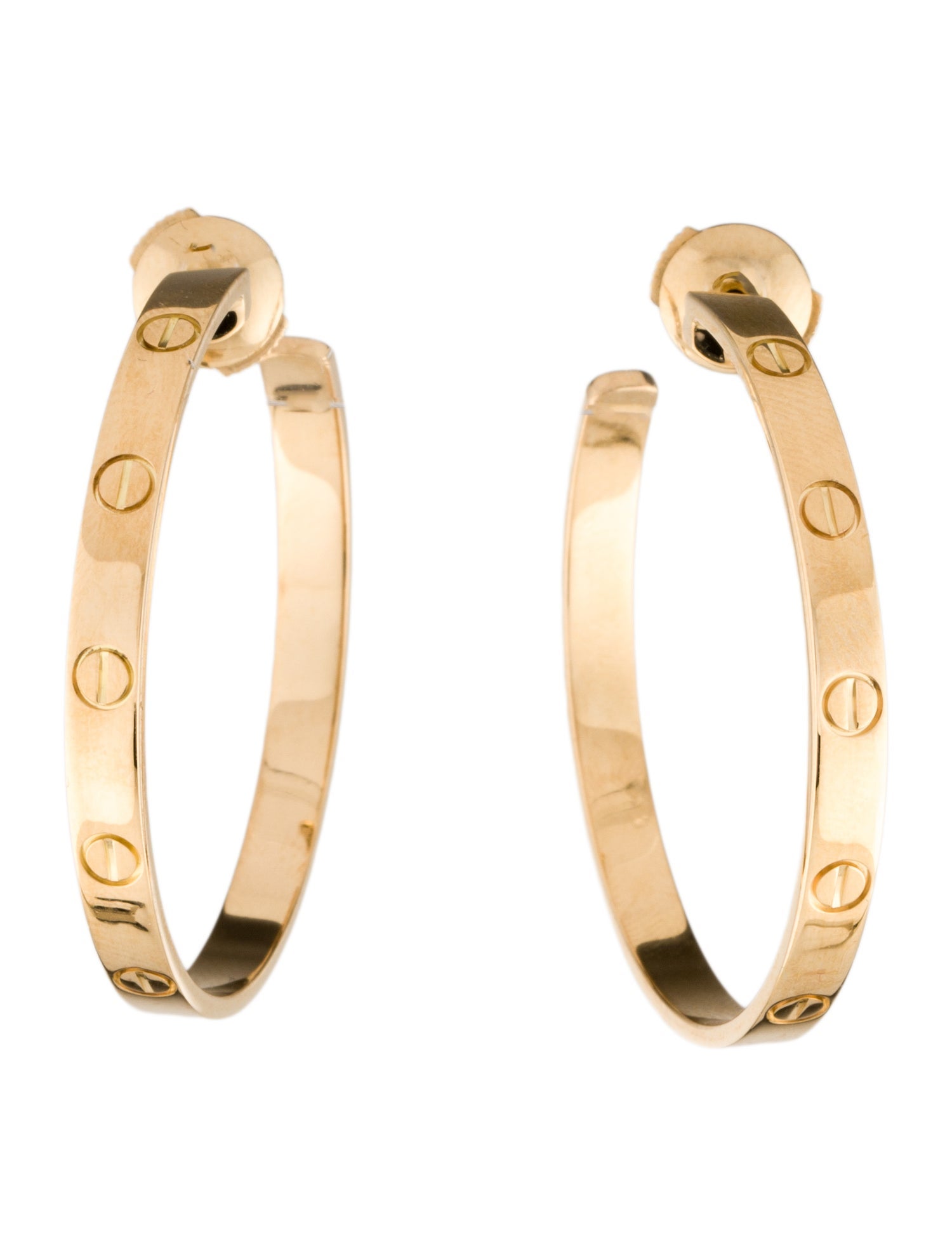 Cartier LOVE Hoop Earrings, Large Model